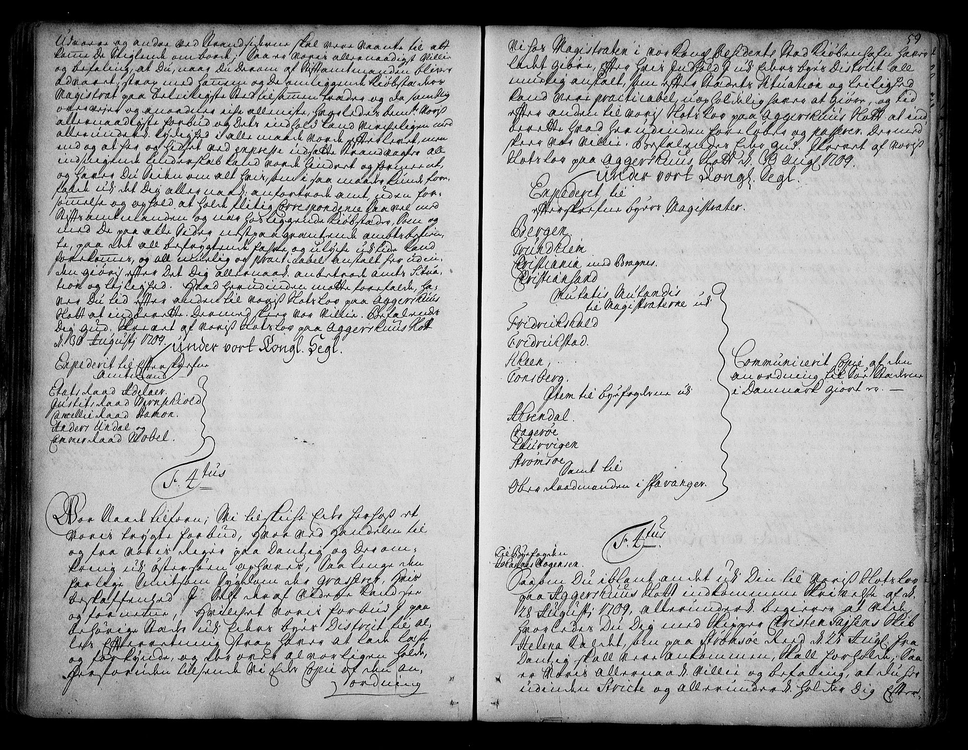 Stattholderembetet 1572-1771, AV/RA-EA-2870/Bd/L0007: Ordreprotokoll, 1704-1711, p. 58b-59a