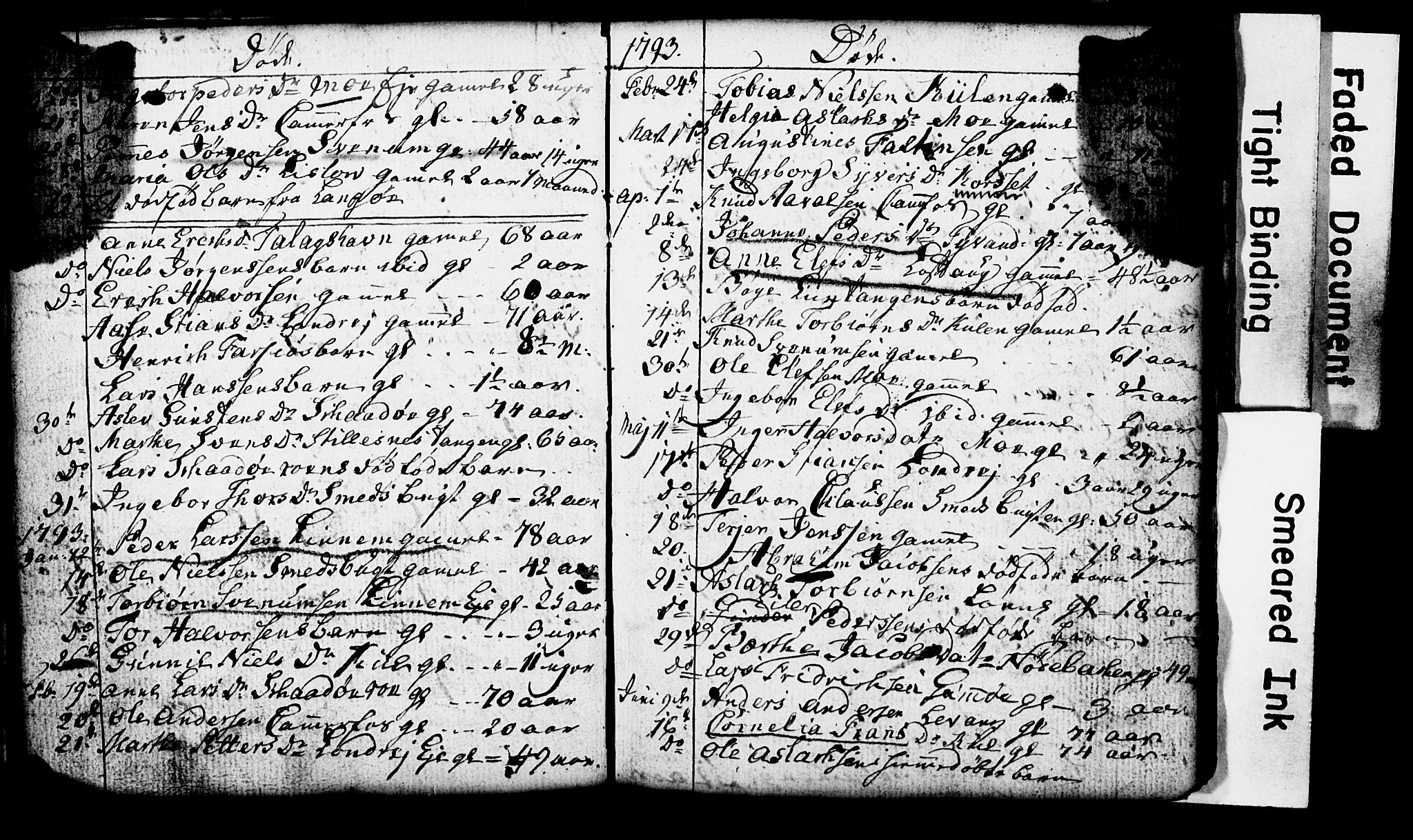 Sannidal kirkebøker, AV/SAKO-A-296/G/Ga/L0001: Parish register (copy) no. 1, 1782-1816