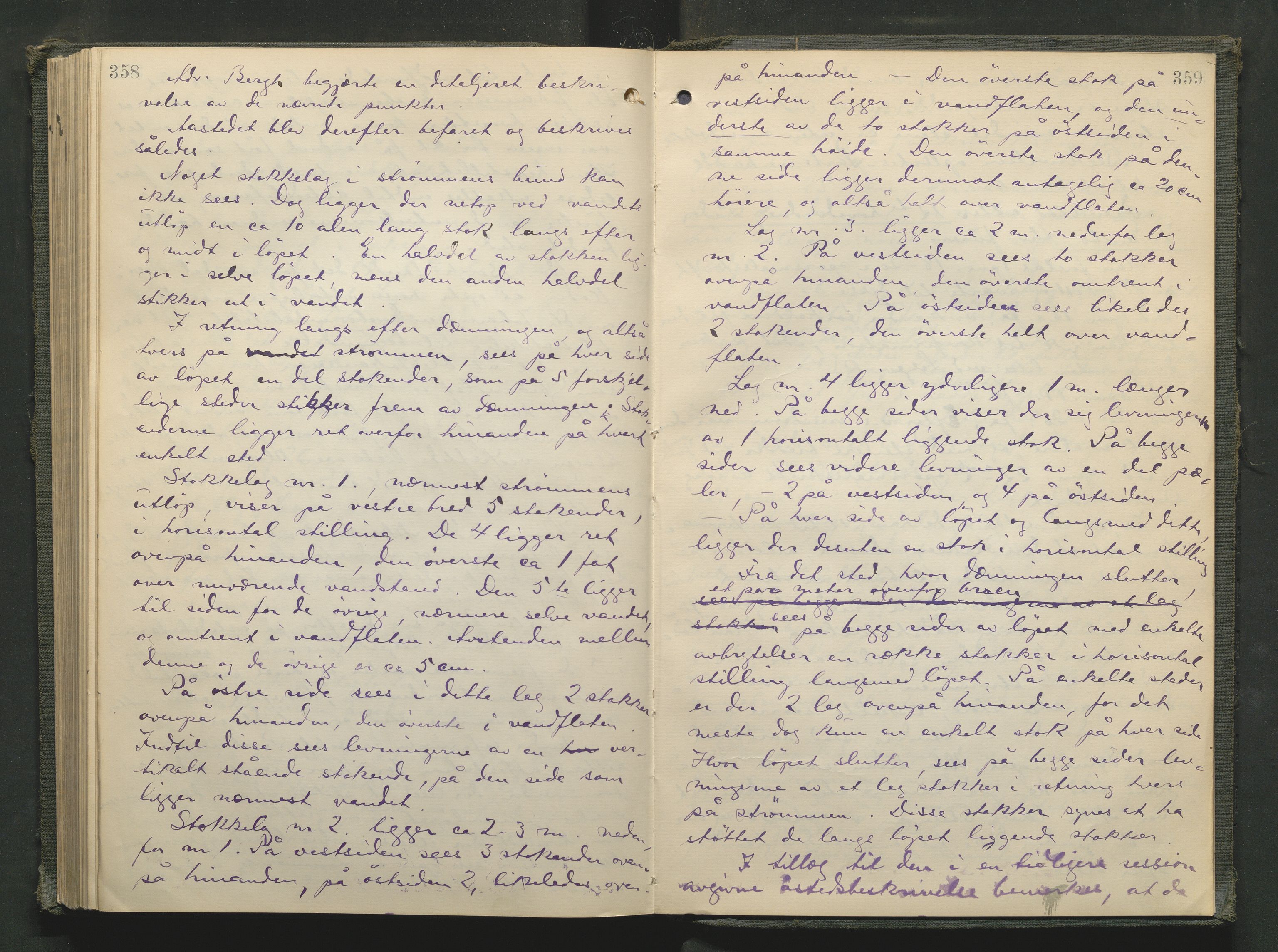 Nord-Gudbrandsdal tingrett, AV/SAH-TING-002/G/Gc/Gcb/L0008: Ekstrarettsprotokoll for åstedssaker, 1909-1913, p. 358-359