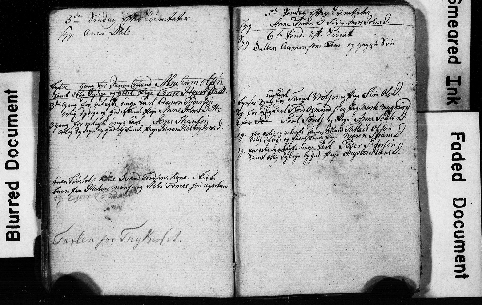 Søndeled sokneprestkontor, AV/SAK-1111-0038/F/Ff/L0001: Banns register no. A VI 4, 1784-1820