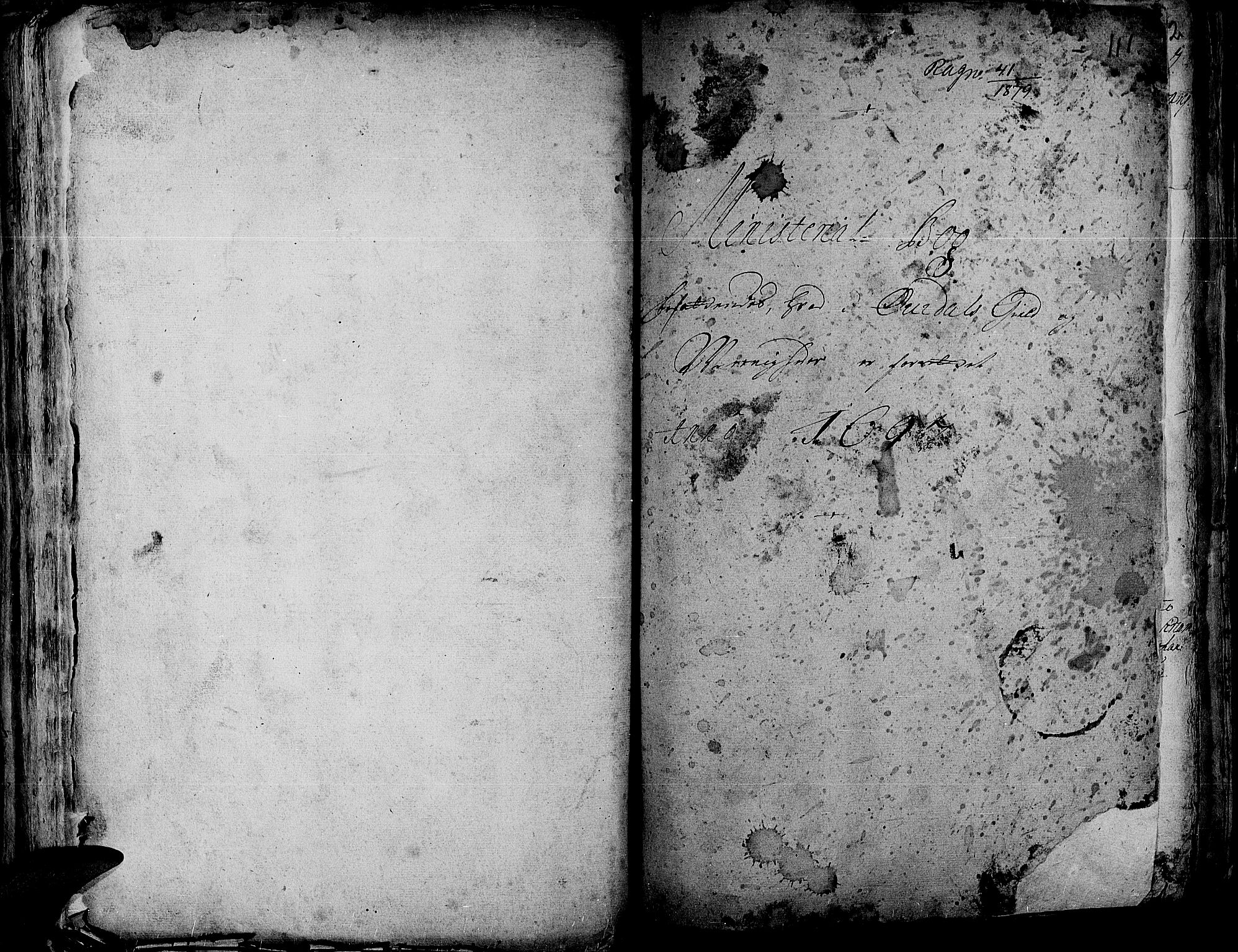 Aurdal prestekontor, AV/SAH-PREST-126/H/Ha/Haa/L0001: Parish register (official) no. 1-3, 1692-1730, p. 111