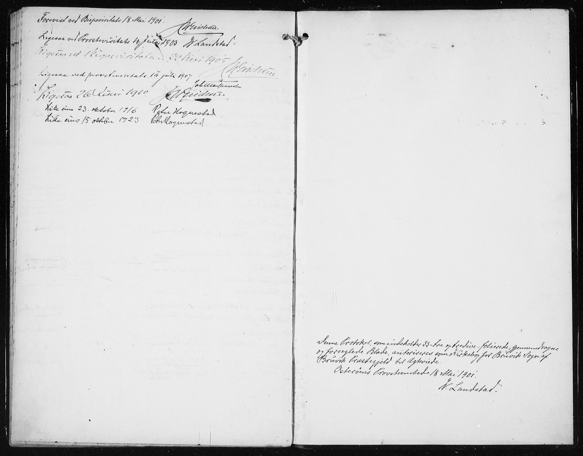 Bruvik Sokneprestembete, AV/SAB-A-74701/H/Haa: Parish register (official) no. B  3, 1898-1919