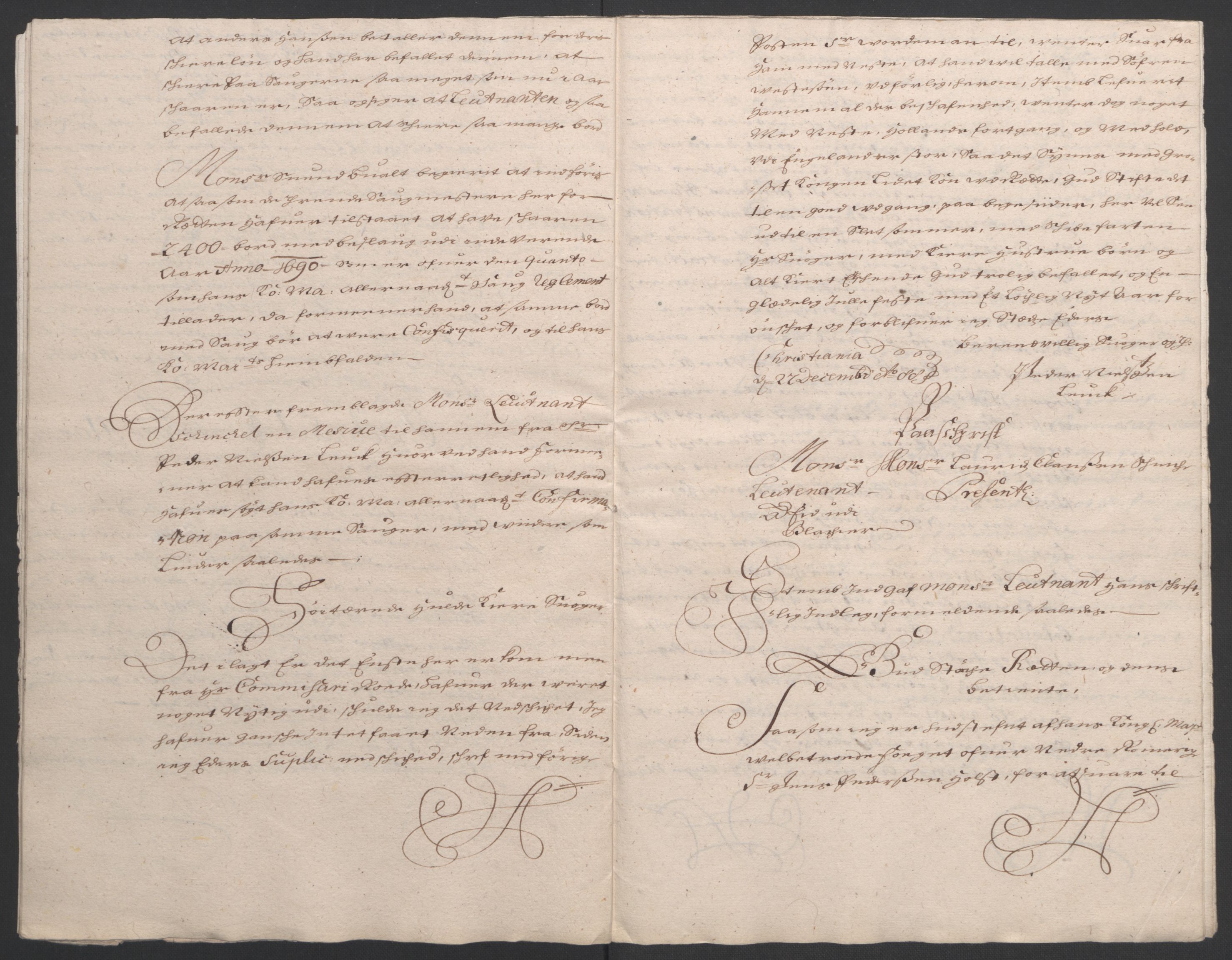 Rentekammeret inntil 1814, Reviderte regnskaper, Fogderegnskap, AV/RA-EA-4092/R11/L0576: Fogderegnskap Nedre Romerike, 1682-1691, p. 239