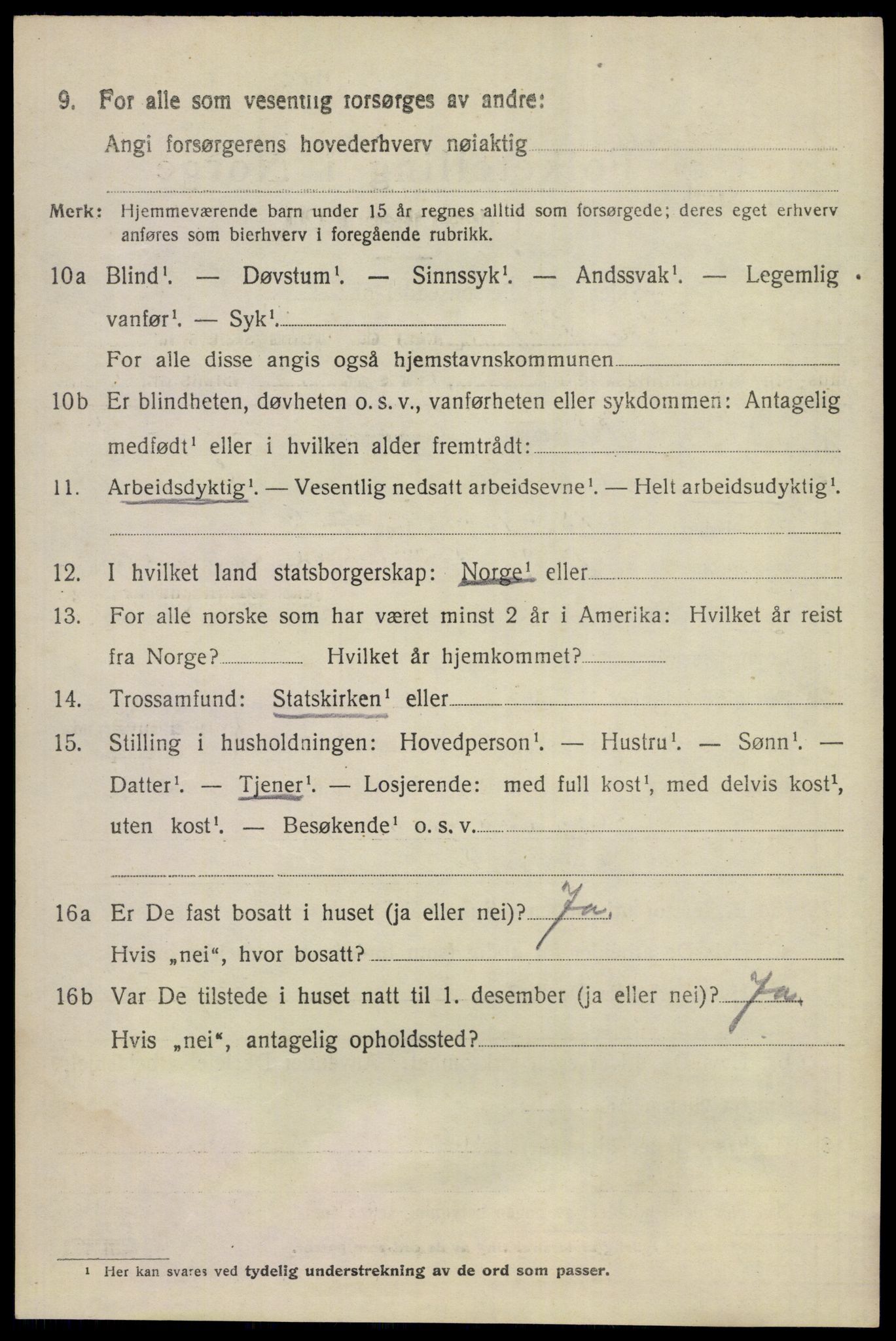 SAKO, 1920 census for Flå, 1920, p. 662