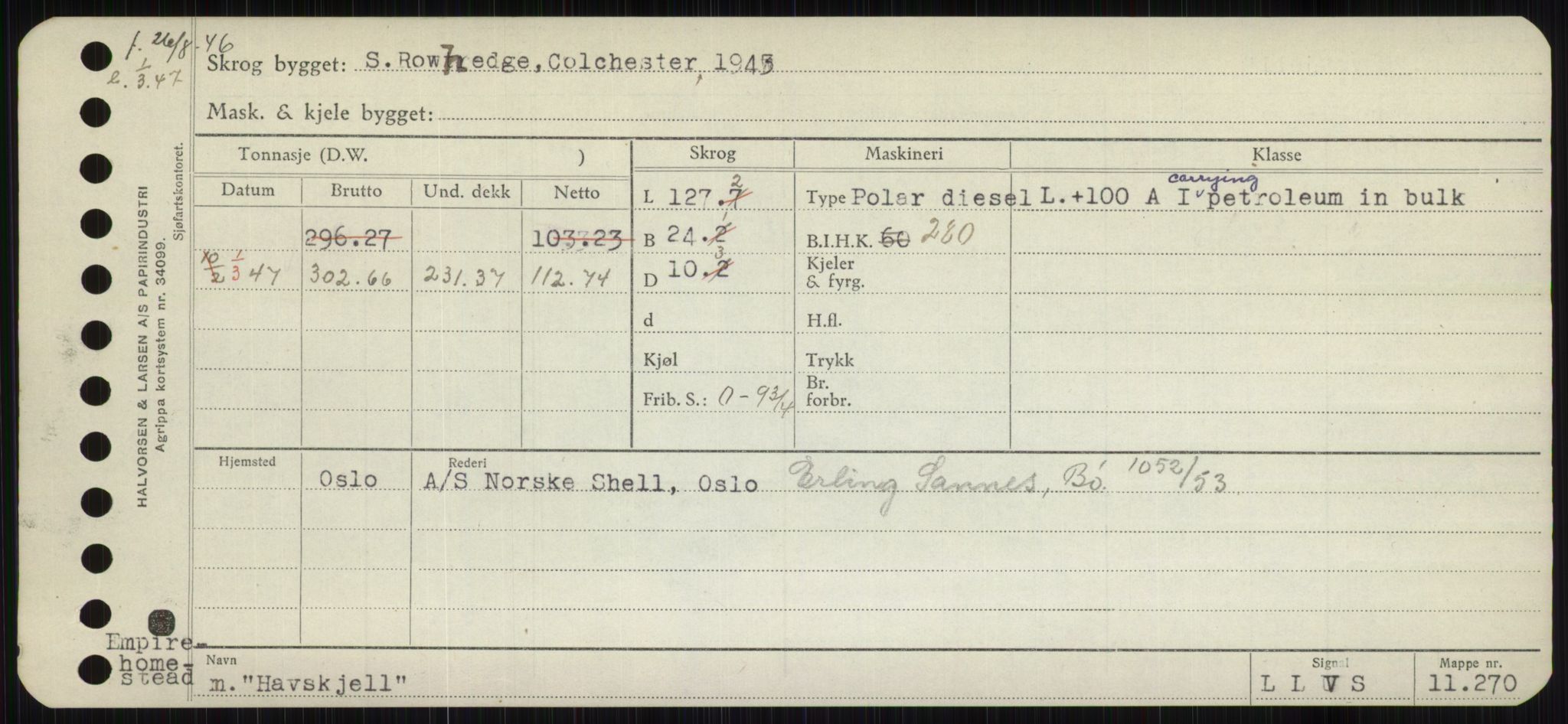 Sjøfartsdirektoratet med forløpere, Skipsmålingen, AV/RA-S-1627/H/Hb/L0002: Fartøy, E-H, p. 353