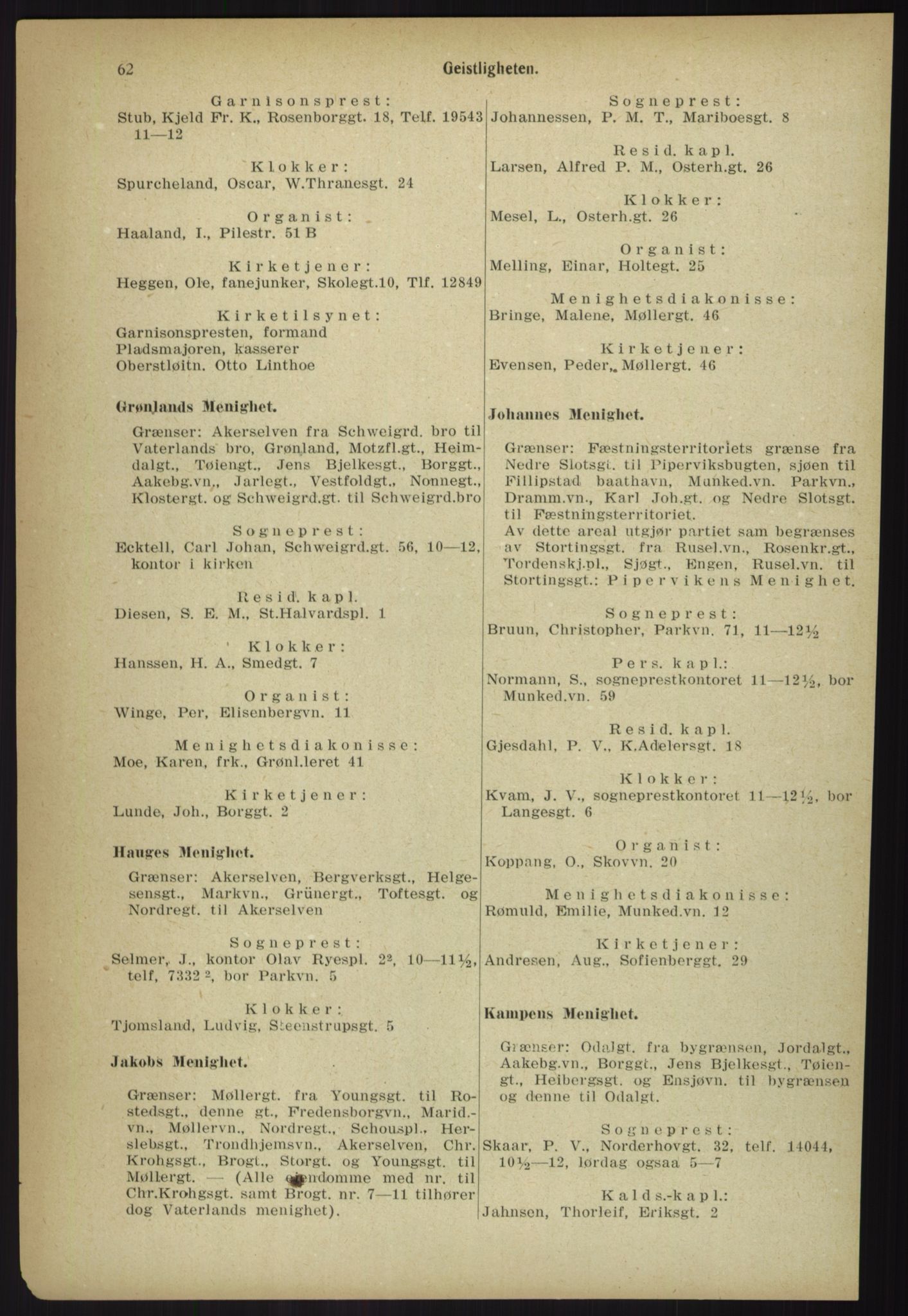 Kristiania/Oslo adressebok, PUBL/-, 1918, p. 69
