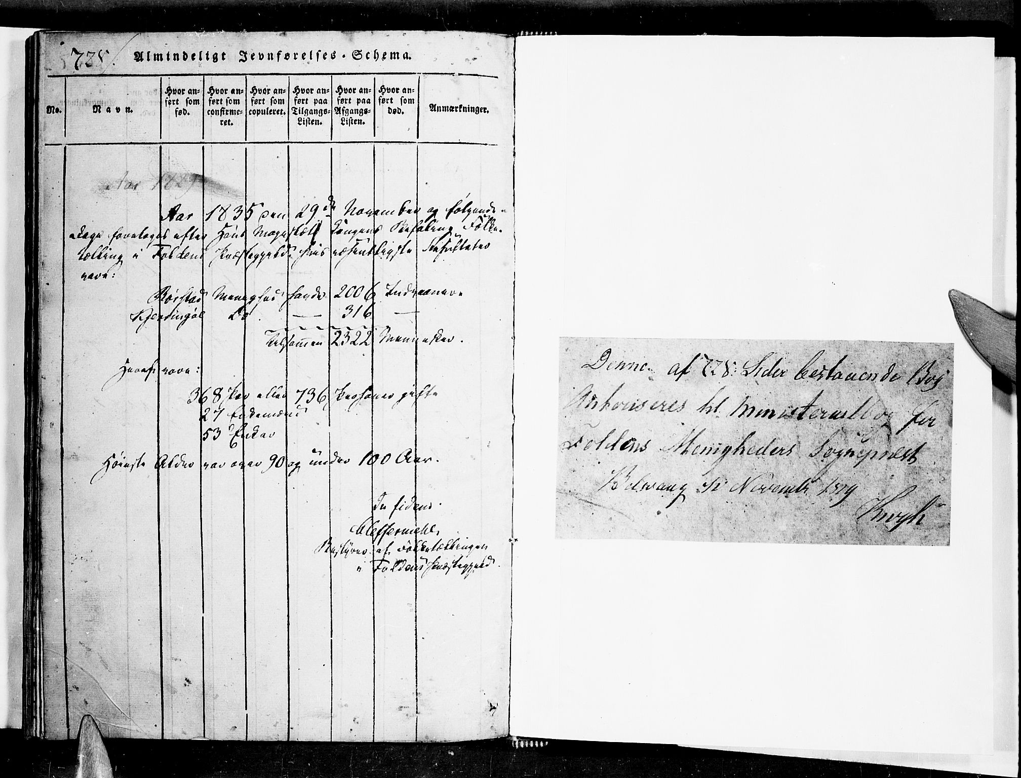 Ministerialprotokoller, klokkerbøker og fødselsregistre - Nordland, SAT/A-1459/853/L0768: Parish register (official) no. 853A07, 1821-1836, p. 728-729
