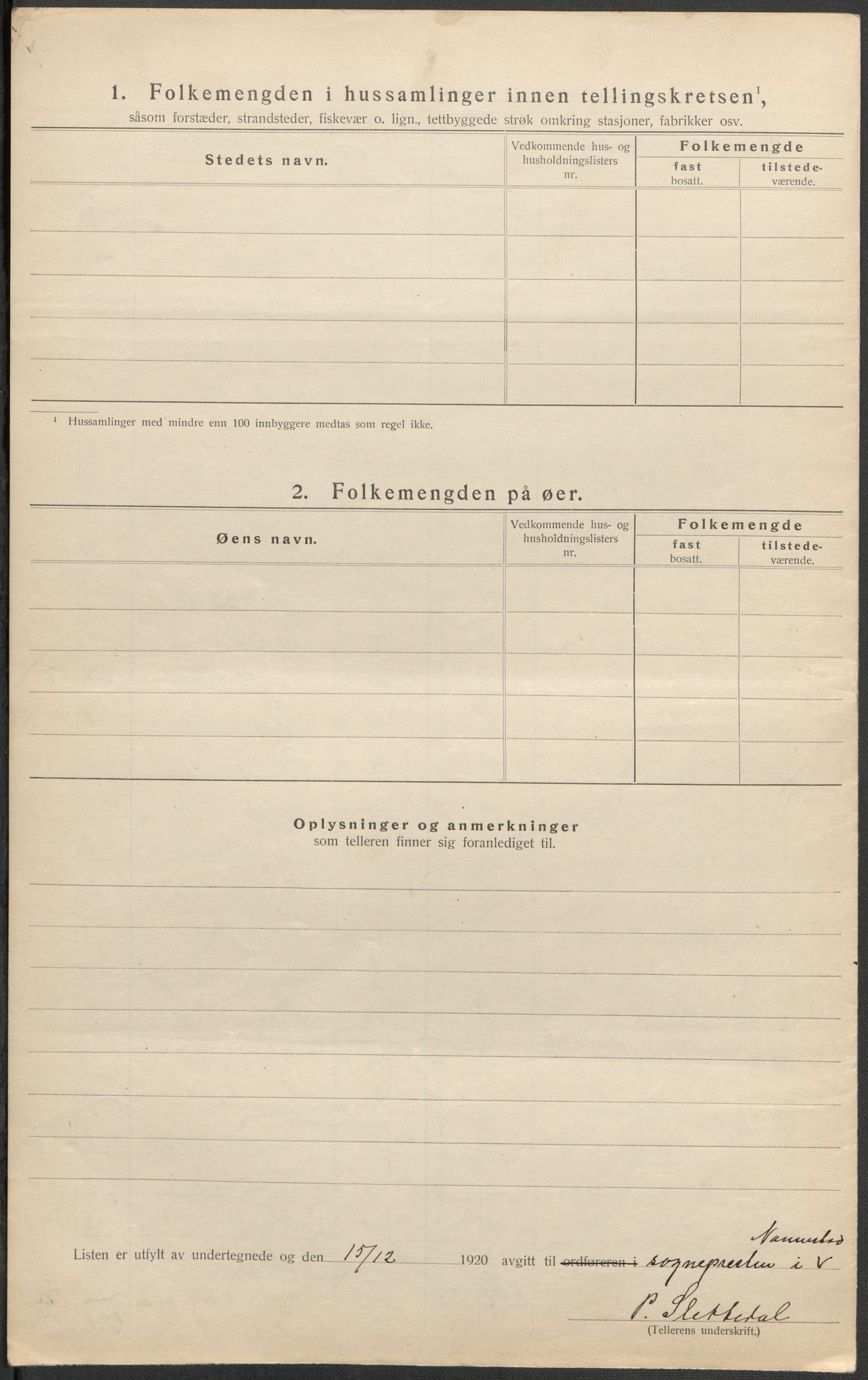 SAO, 1920 census for Nannestad, 1920, p. 16