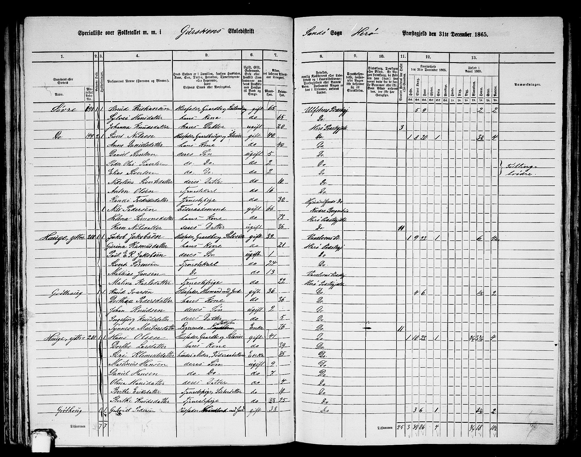 RA, 1865 census for Herøy, 1865, p. 104