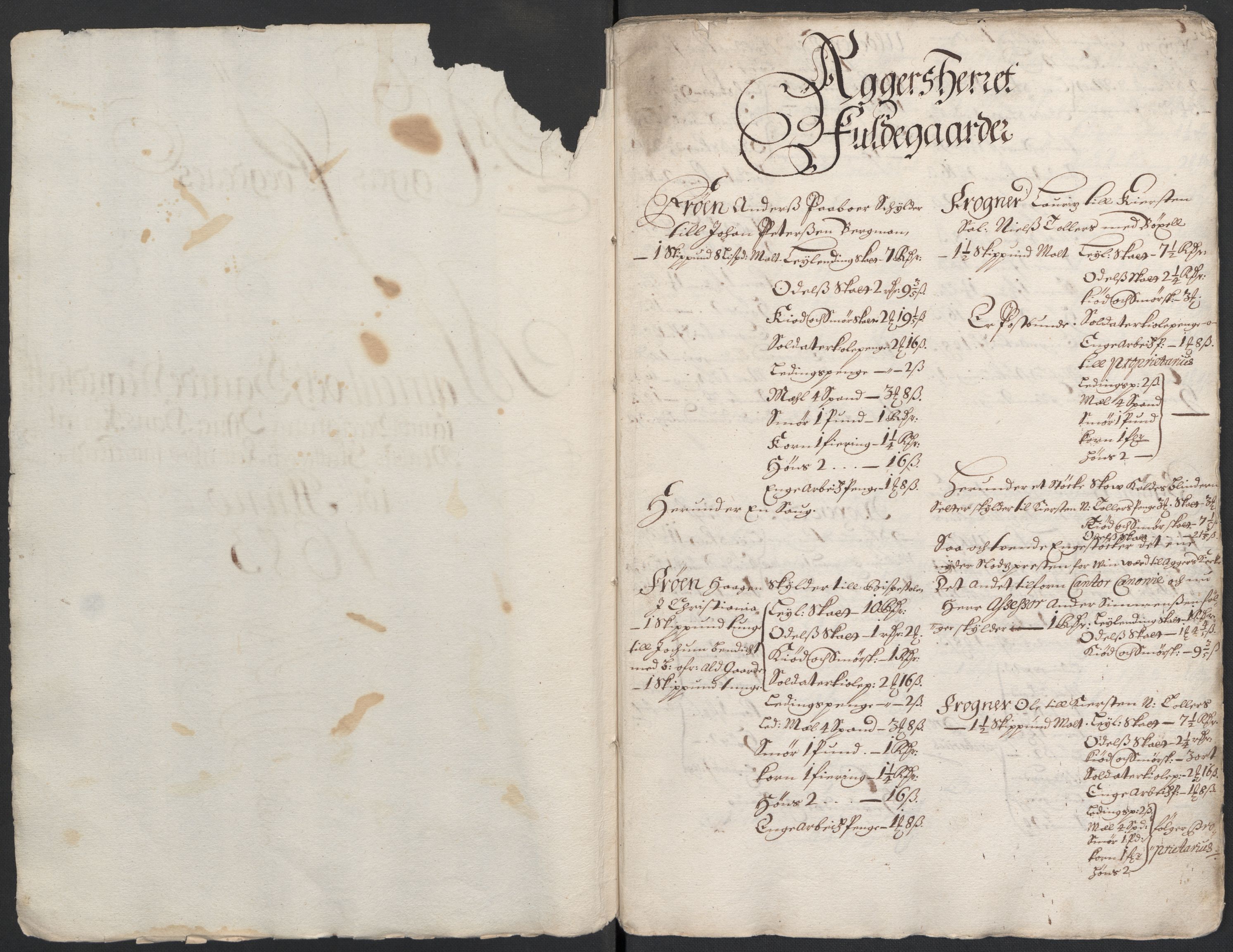 Rentekammeret inntil 1814, Reviderte regnskaper, Fogderegnskap, AV/RA-EA-4092/R08/L0420: Fogderegnskap Aker, 1682-1691, p. 230