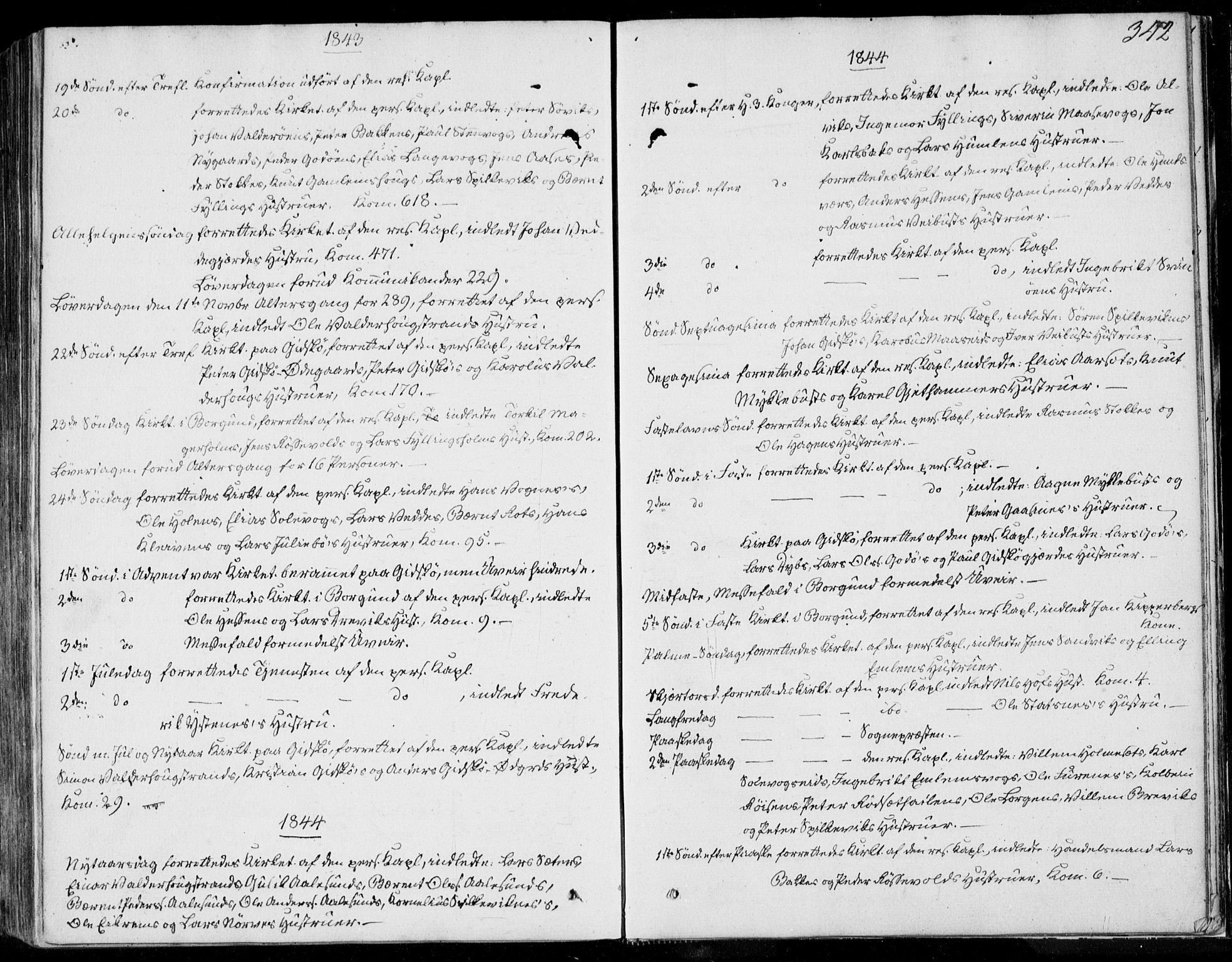 Ministerialprotokoller, klokkerbøker og fødselsregistre - Møre og Romsdal, SAT/A-1454/528/L0396: Parish register (official) no. 528A07, 1839-1847, p. 342