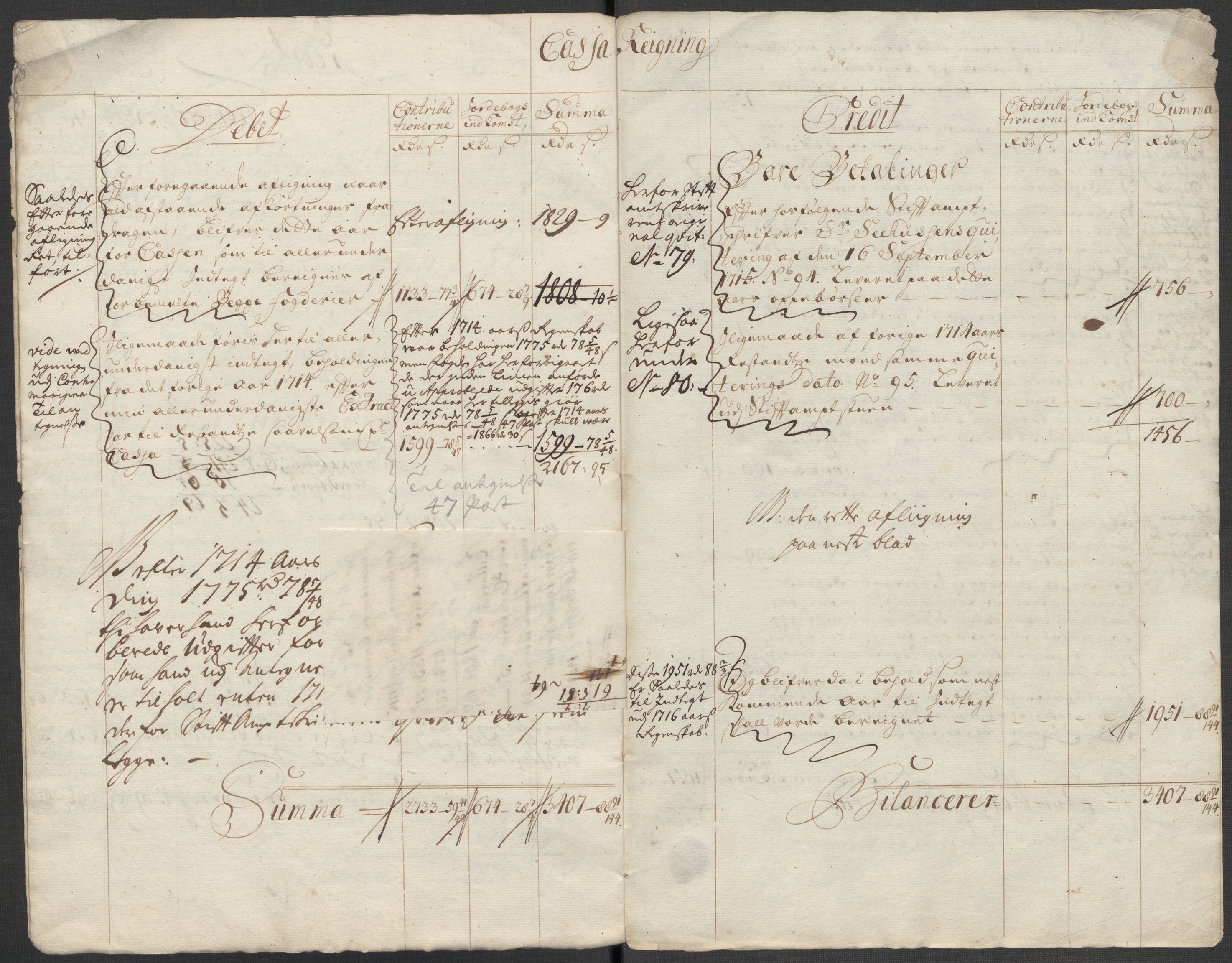 Rentekammeret inntil 1814, Reviderte regnskaper, Fogderegnskap, AV/RA-EA-4092/R68/L4761: Fogderegnskap Senja og Troms, 1715, p. 12