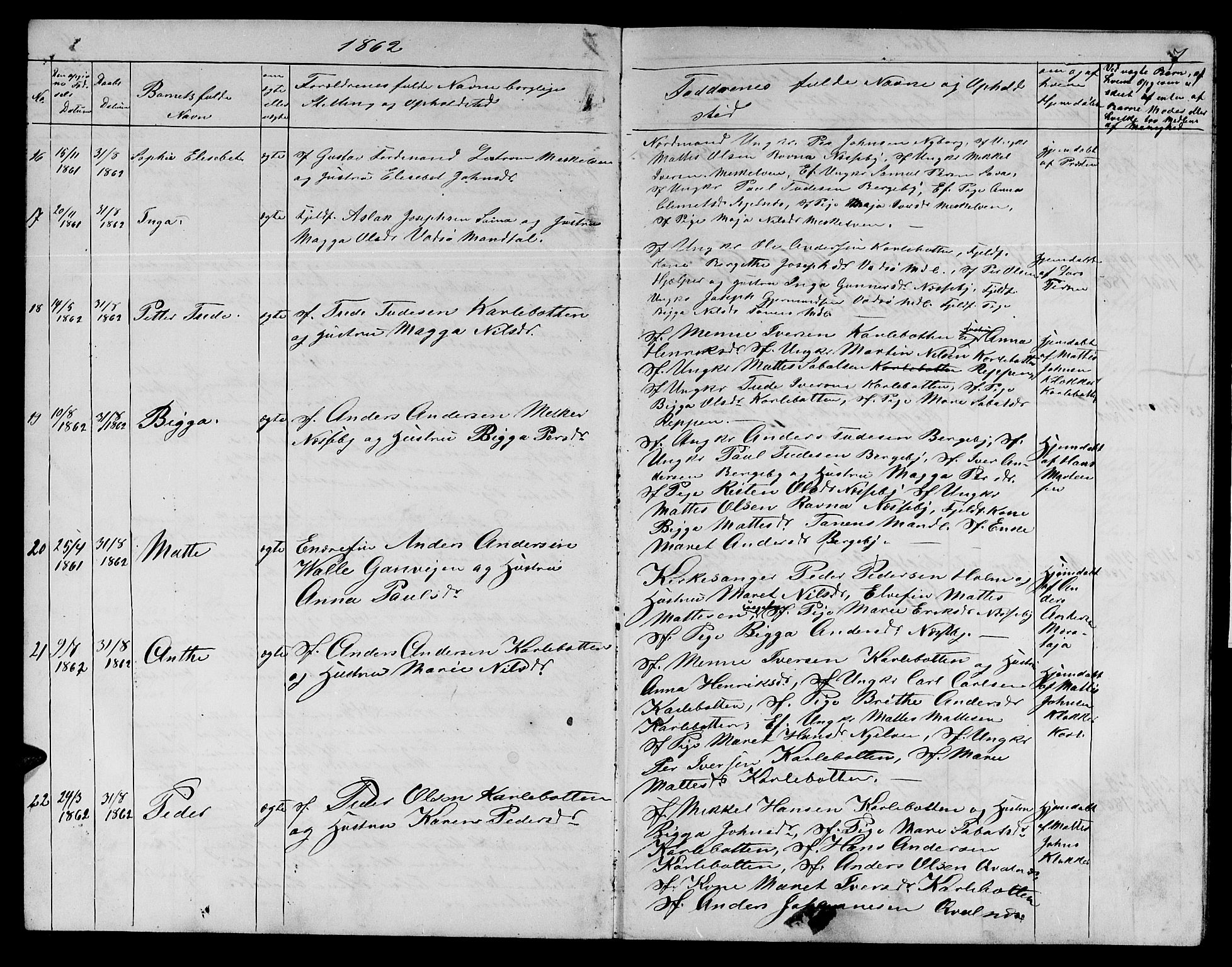 Nesseby sokneprestkontor, AV/SATØ-S-1330/H/Hb/L0002klokker: Parish register (copy) no. 2, 1861-1868, p. 7