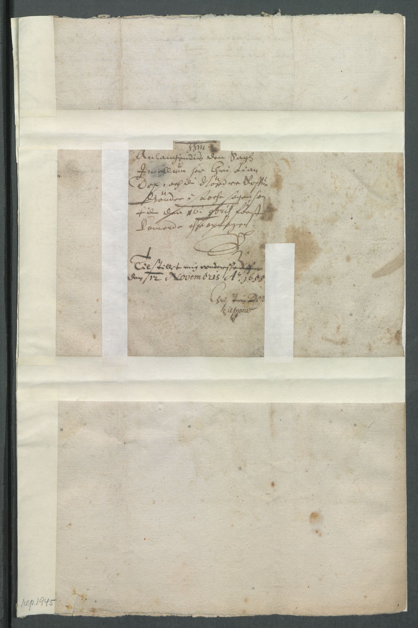 Riksarkivets diplomsamling, AV/RA-EA-5965/F02/L0166: Dokumenter, 1654-1656, p. 176