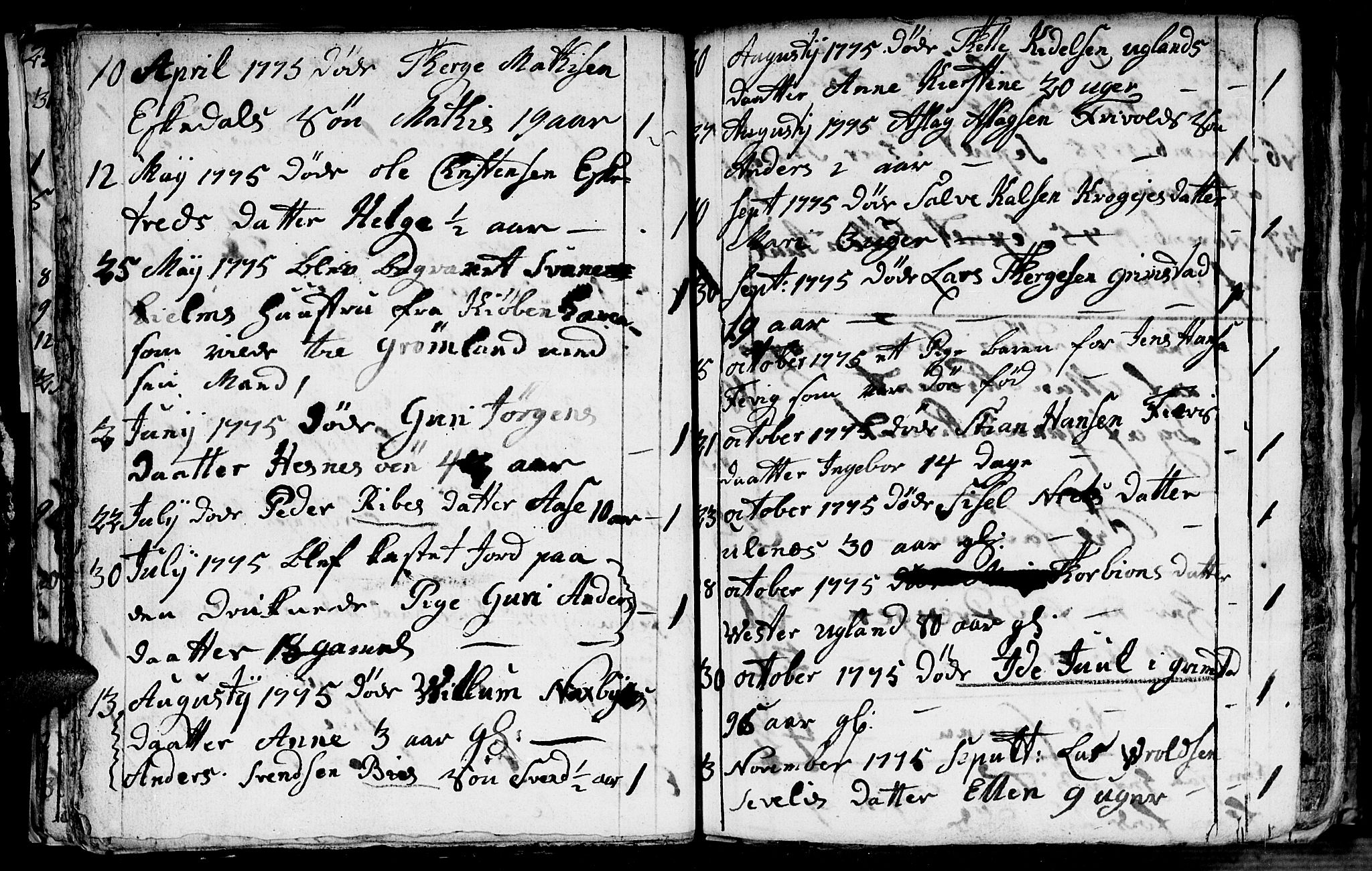 Fjære sokneprestkontor, SAK/1111-0011/F/Fb/L0004: Parish register (copy) no. B 4, 1766-1785, p. 18