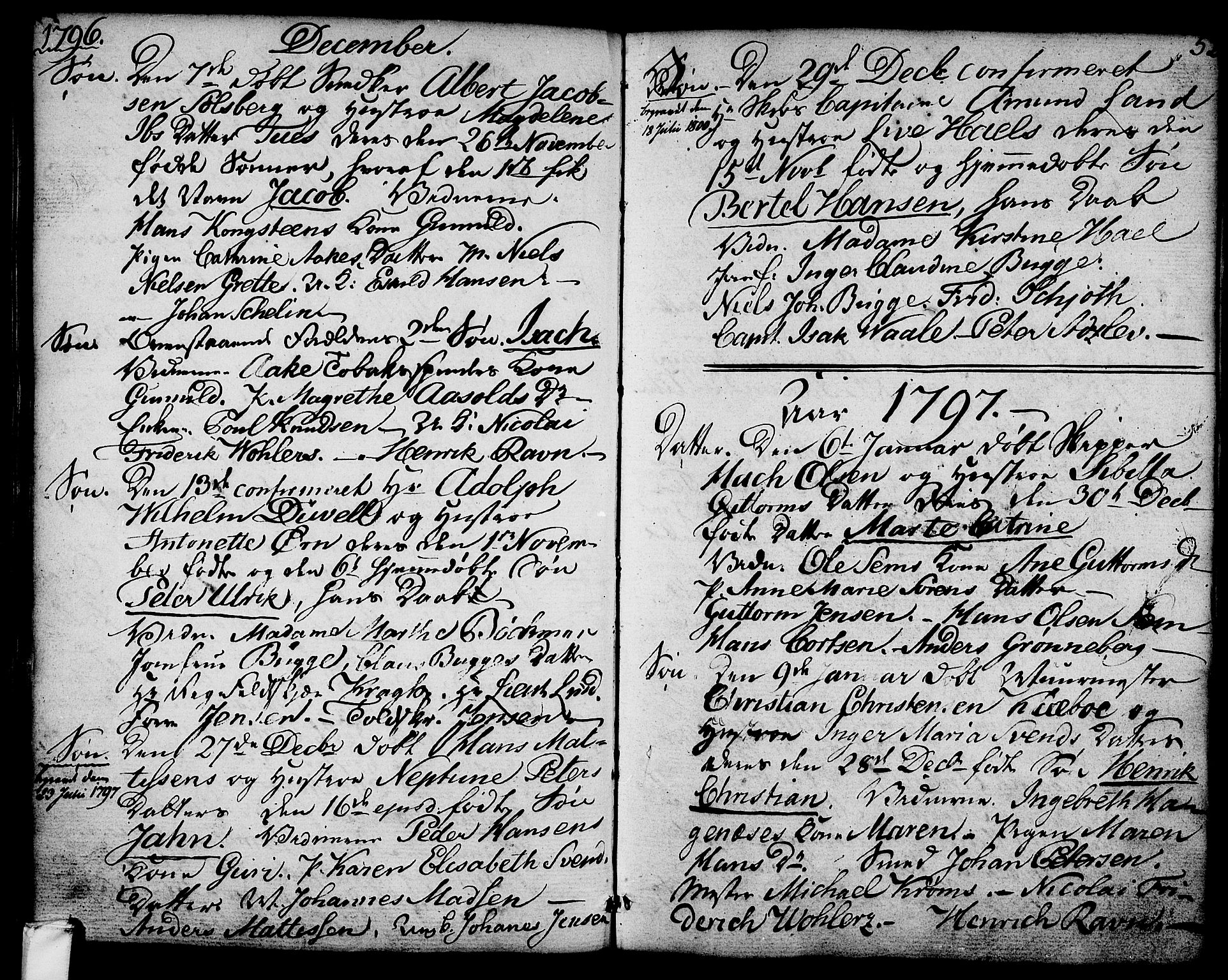 Larvik kirkebøker, SAKO/A-352/G/Ga/L0001: Parish register (copy) no. I 1, 1785-1807, p. 52