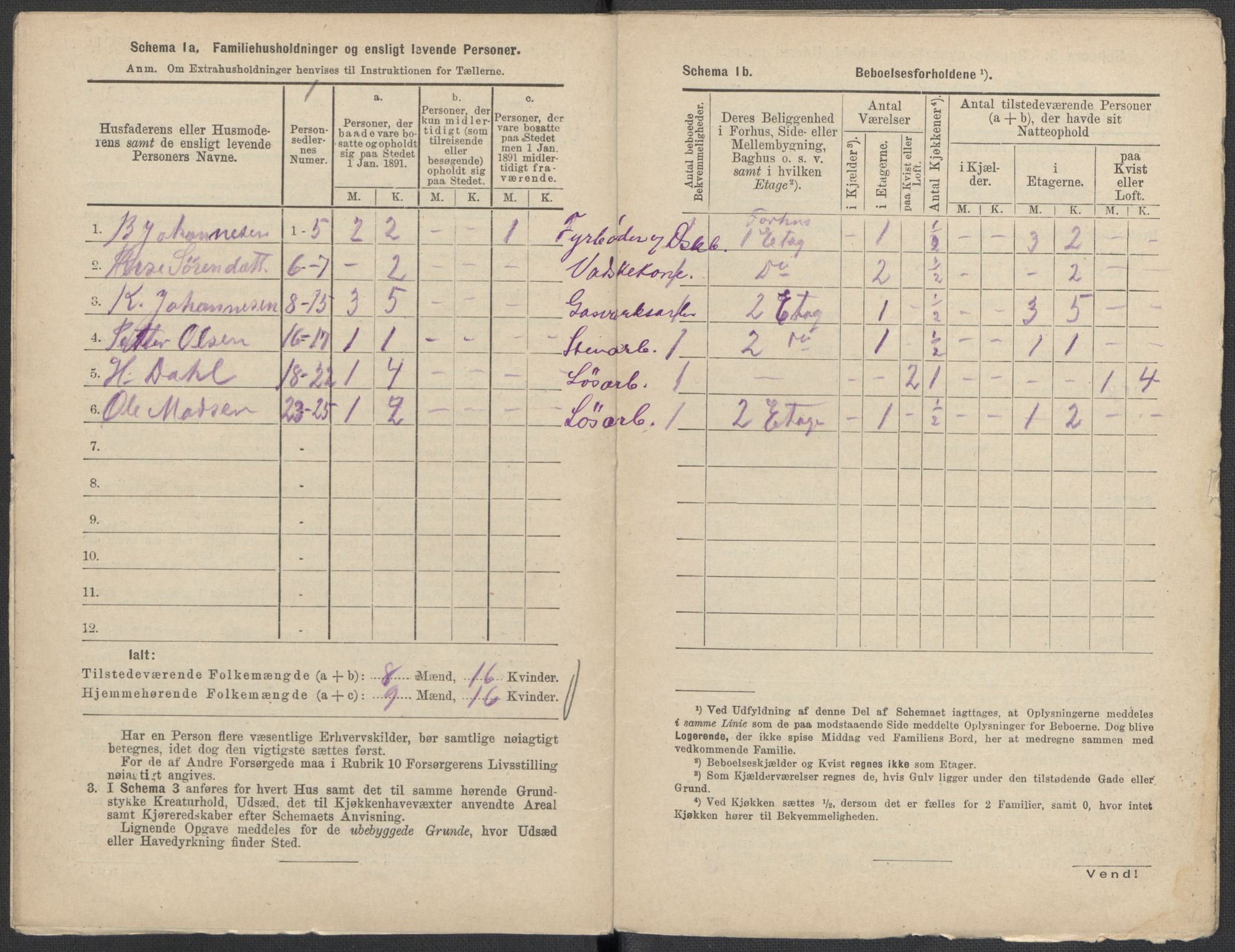 RA, 1891 Census for 1301 Bergen, 1891, p. 2469