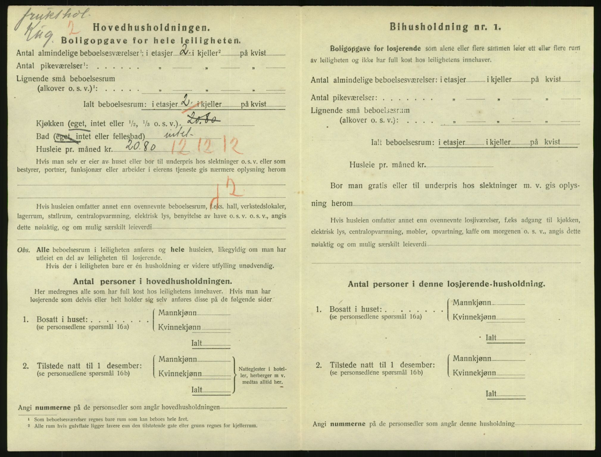 SAO, 1920 census for Kristiania, 1920, p. 84470