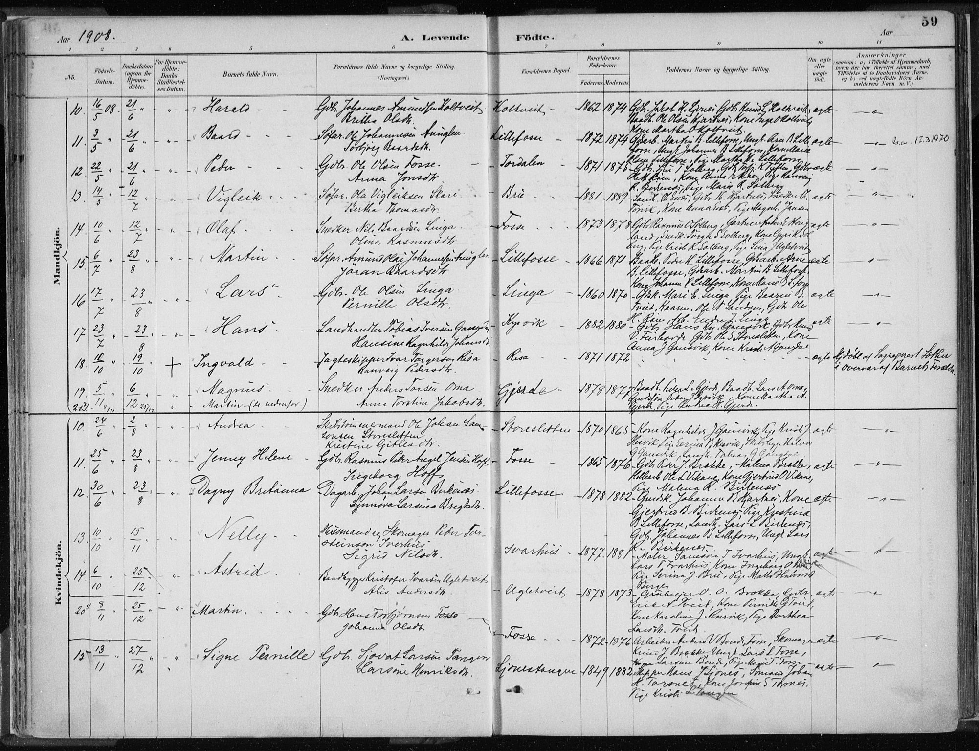 Strandebarm sokneprestembete, AV/SAB-A-78401/H/Haa: Parish register (official) no. B  1, 1886-1908, p. 59