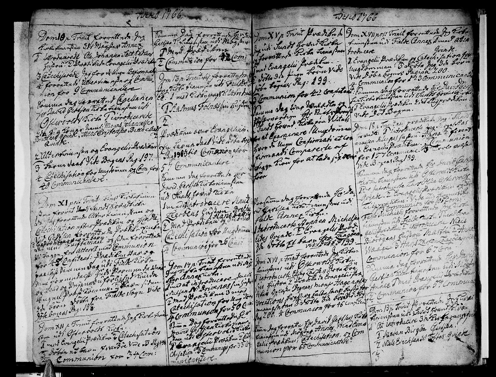 Sund sokneprestembete, AV/SAB-A-99930: Parish register (official) no. A 3, 1740-1769