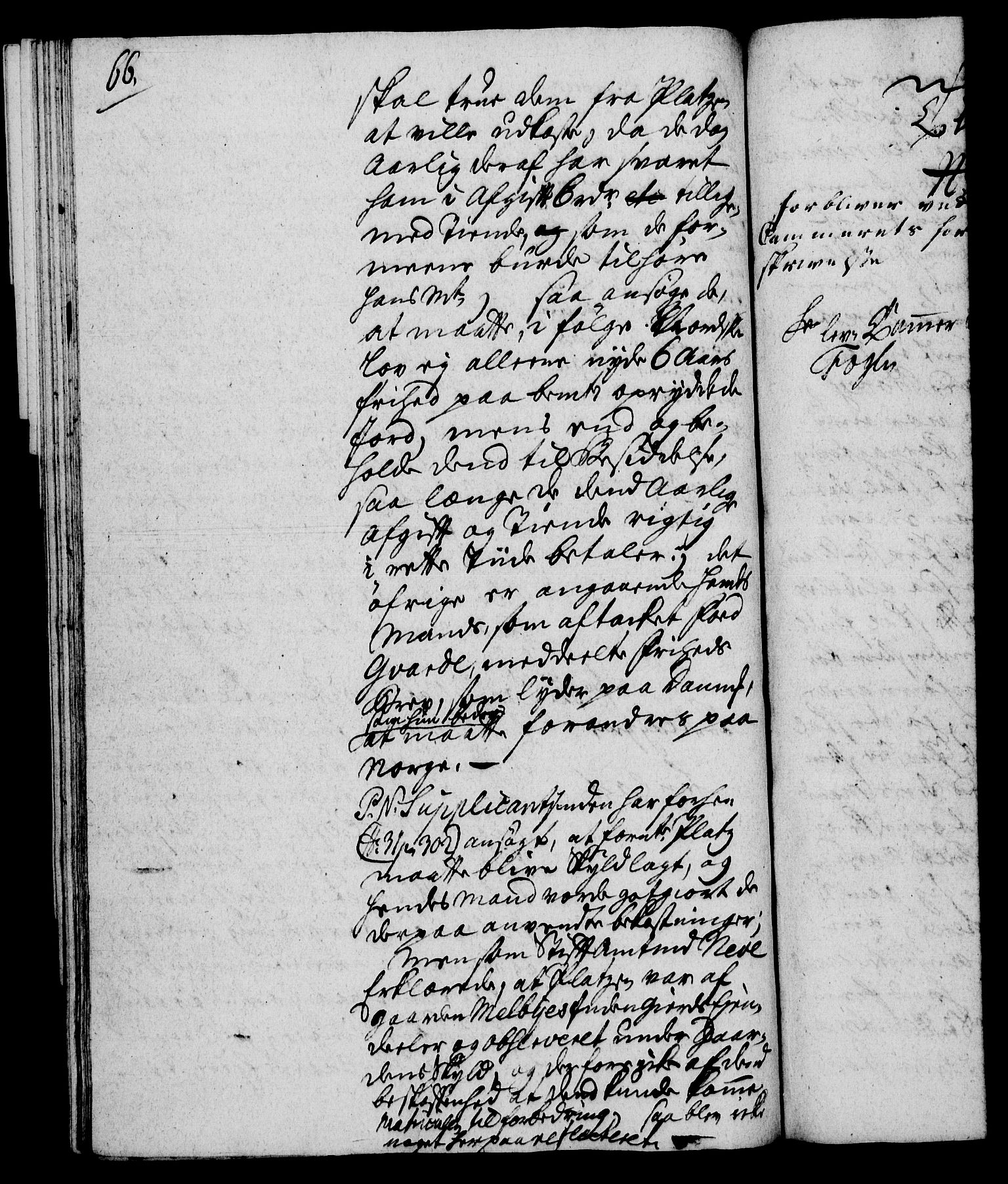 Rentekammeret, Kammerkanselliet, RA/EA-3111/G/Gh/Gha/L0022: Norsk ekstraktmemorialprotokoll (merket RK 53.67), 1739-1741, p. 66