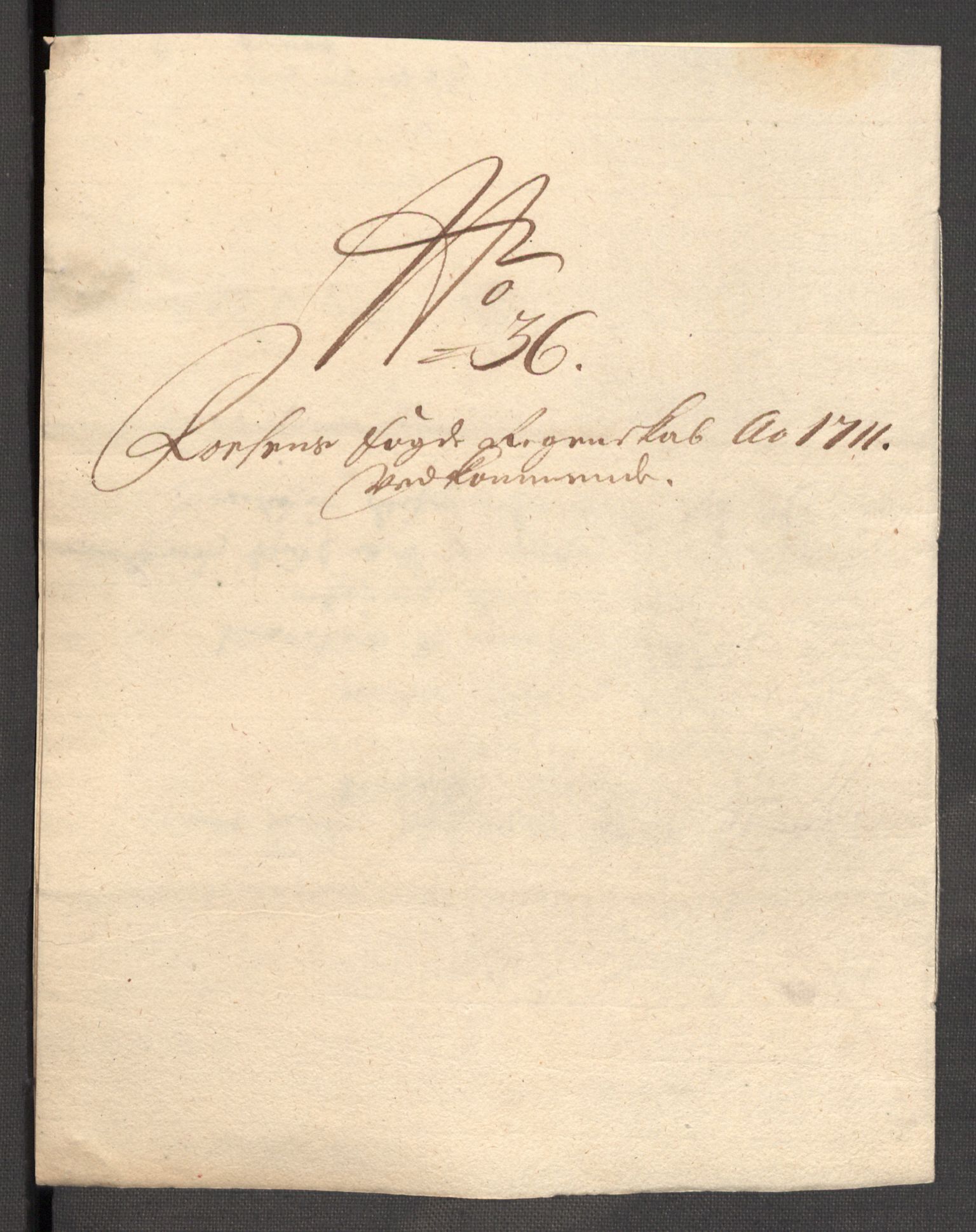 Rentekammeret inntil 1814, Reviderte regnskaper, Fogderegnskap, AV/RA-EA-4092/R57/L3860: Fogderegnskap Fosen, 1711, p. 381