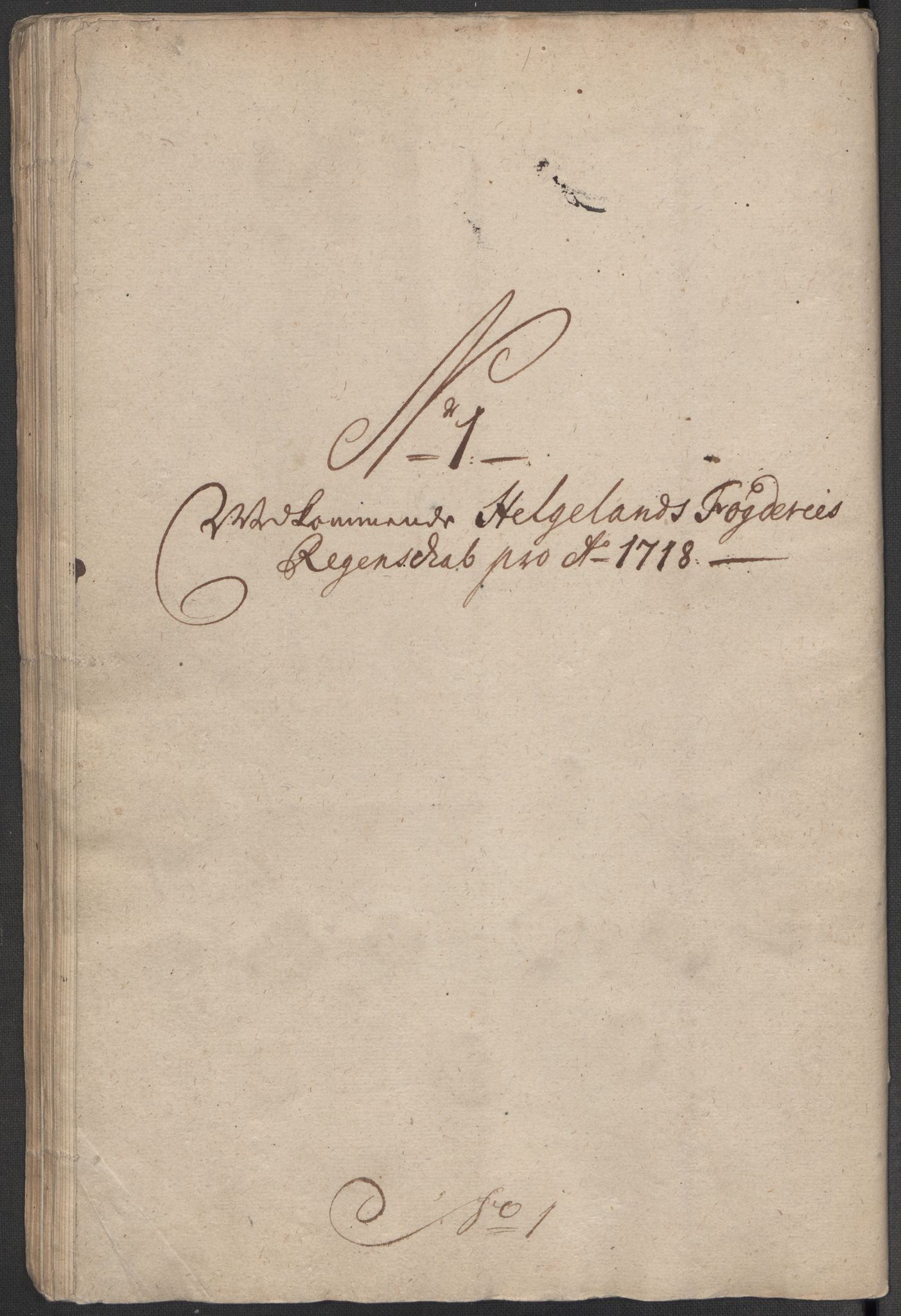 Rentekammeret inntil 1814, Reviderte regnskaper, Fogderegnskap, RA/EA-4092/R65/L4516: Fogderegnskap Helgeland, 1718, p. 98
