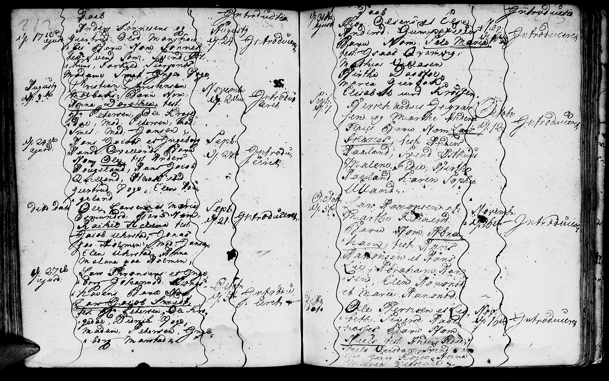 Flekkefjord sokneprestkontor, AV/SAK-1111-0012/F/Fa/Fab/L0001: Parish register (official) no. A 1, 1750-1780, p. 212-213