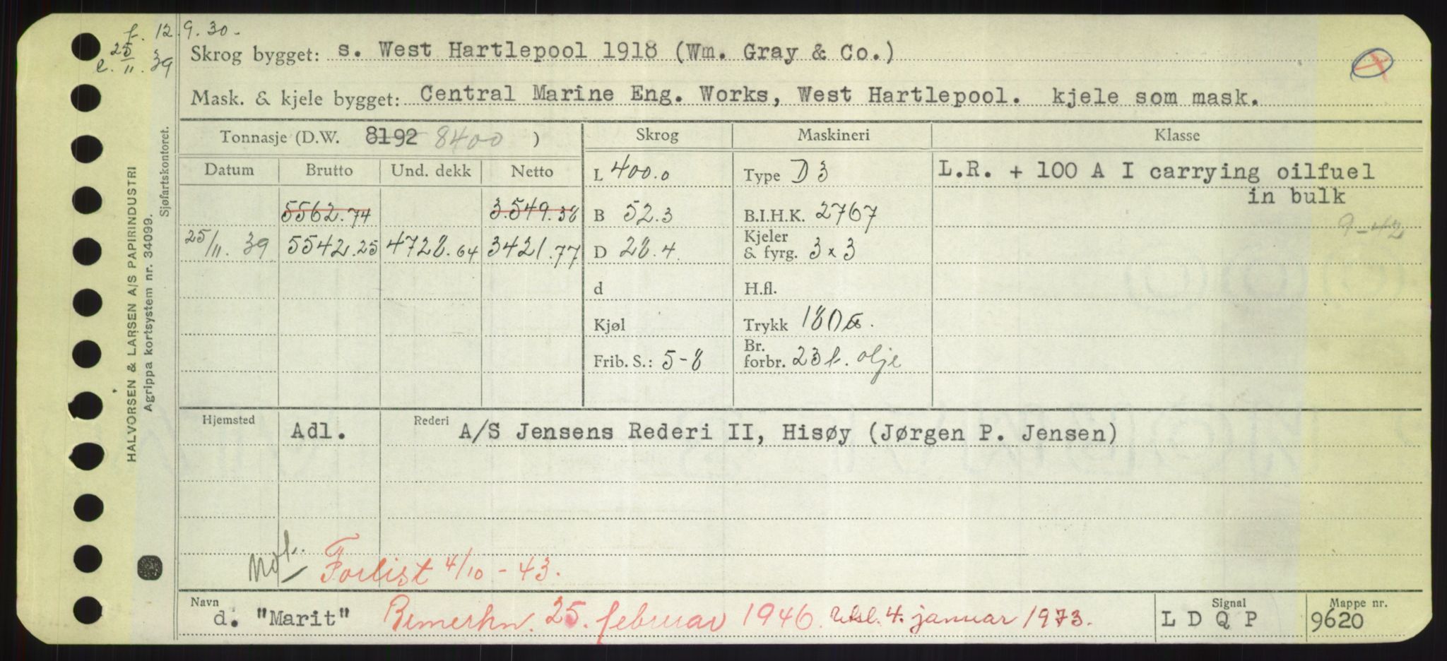 Sjøfartsdirektoratet med forløpere, Skipsmålingen, AV/RA-S-1627/H/Hd/L0024: Fartøy, M-Mim, p. 281