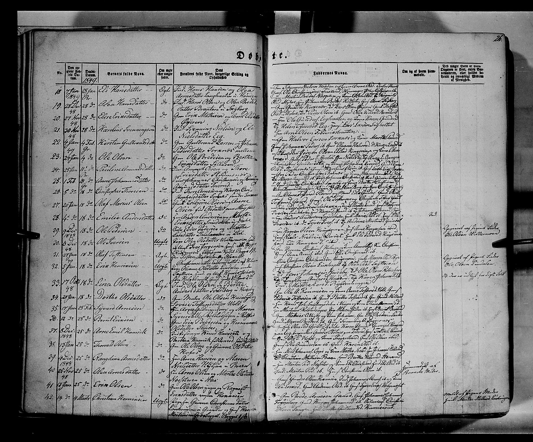 Grue prestekontor, AV/SAH-PREST-036/H/Ha/Haa/L0008: Parish register (official) no. 8, 1847-1858, p. 26