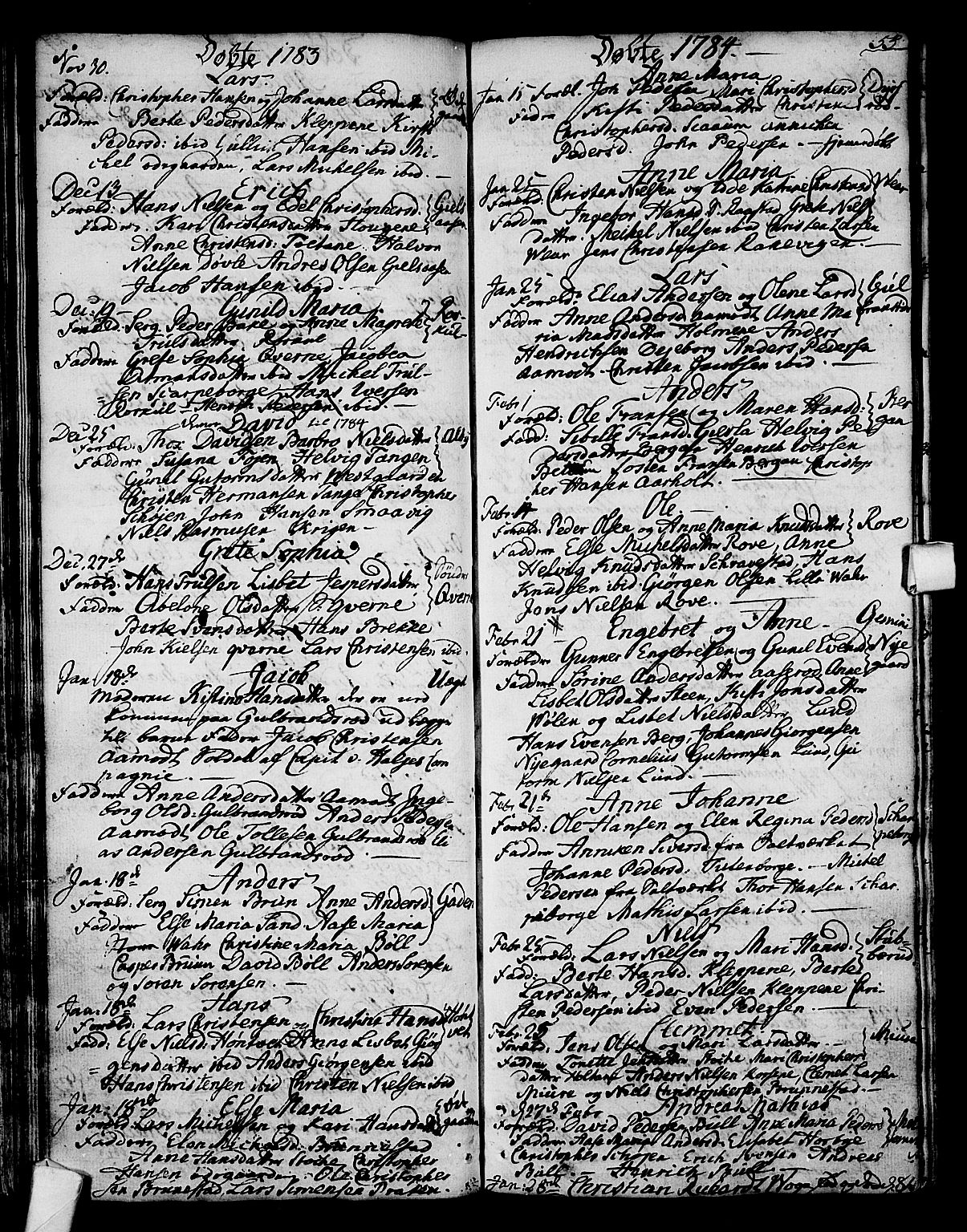 Stokke kirkebøker, AV/SAKO-A-320/F/Fa/L0003: Parish register (official) no. I 3, 1771-1803, p. 55