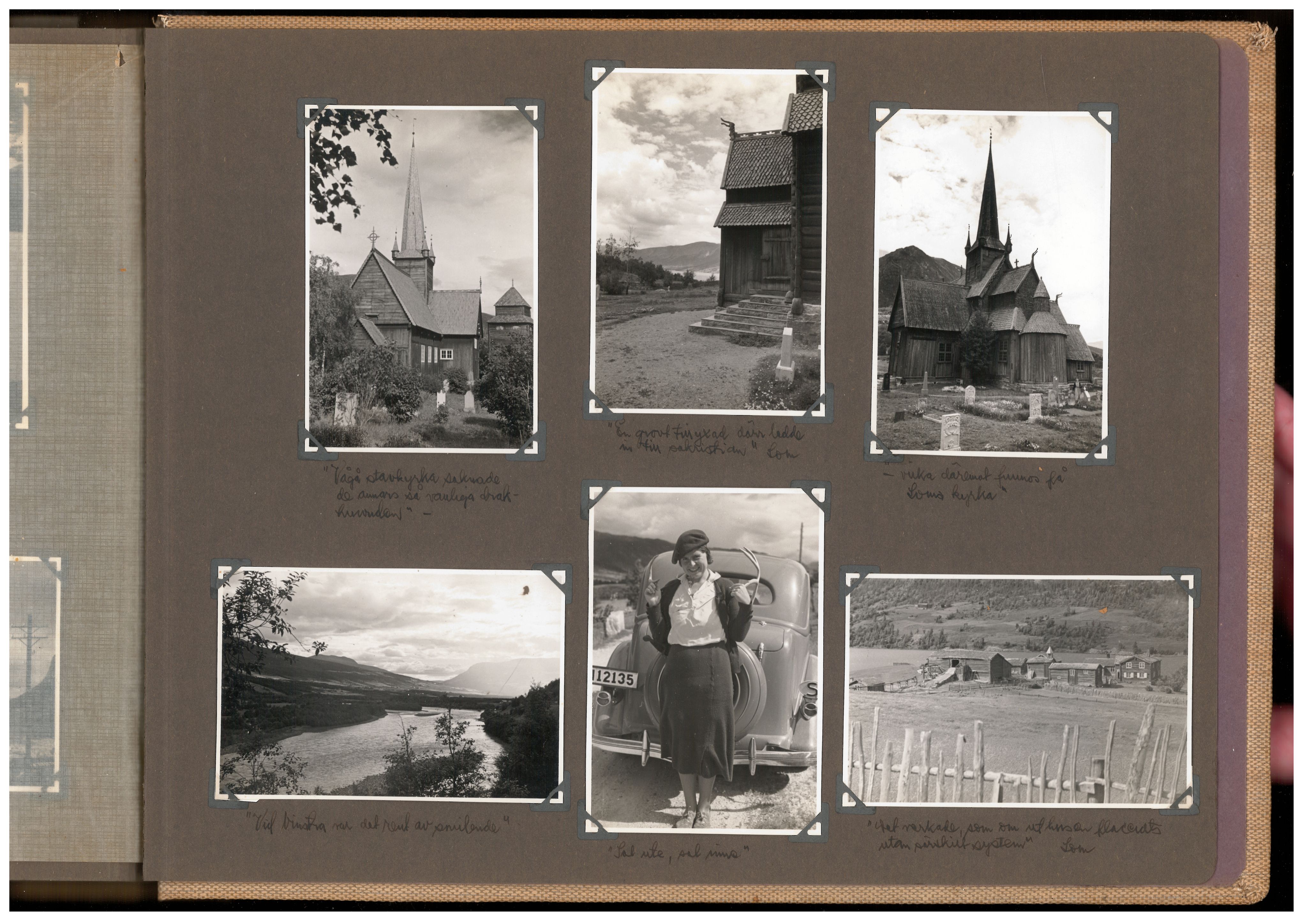 Familien Malmros' på reise i Norge - fotoalbum, SAB/SAB/PA-0313/U/L0001: Fotoalbum, 1935, p. 39