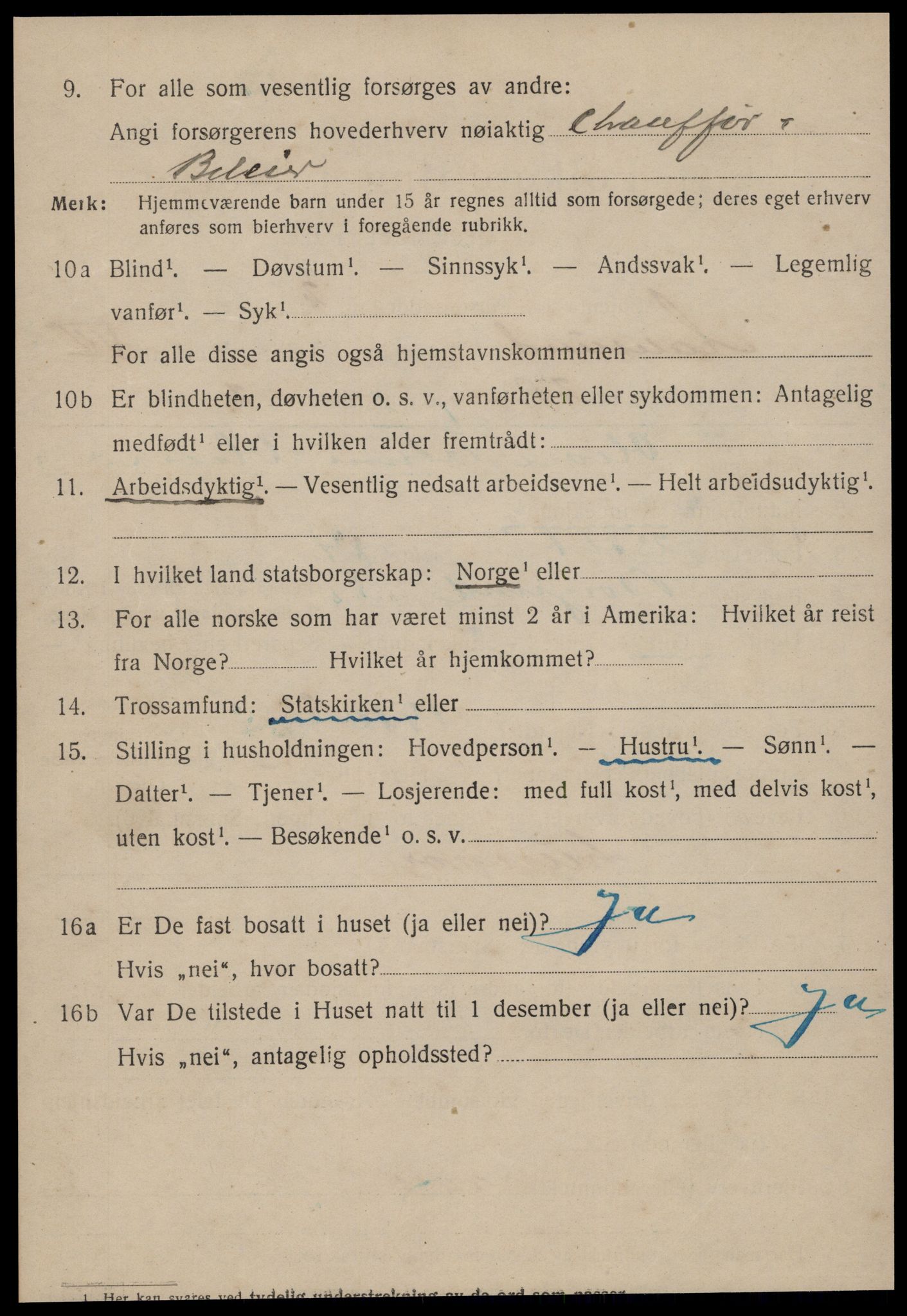 SAT, 1920 census for Ålesund, 1920, p. 20029