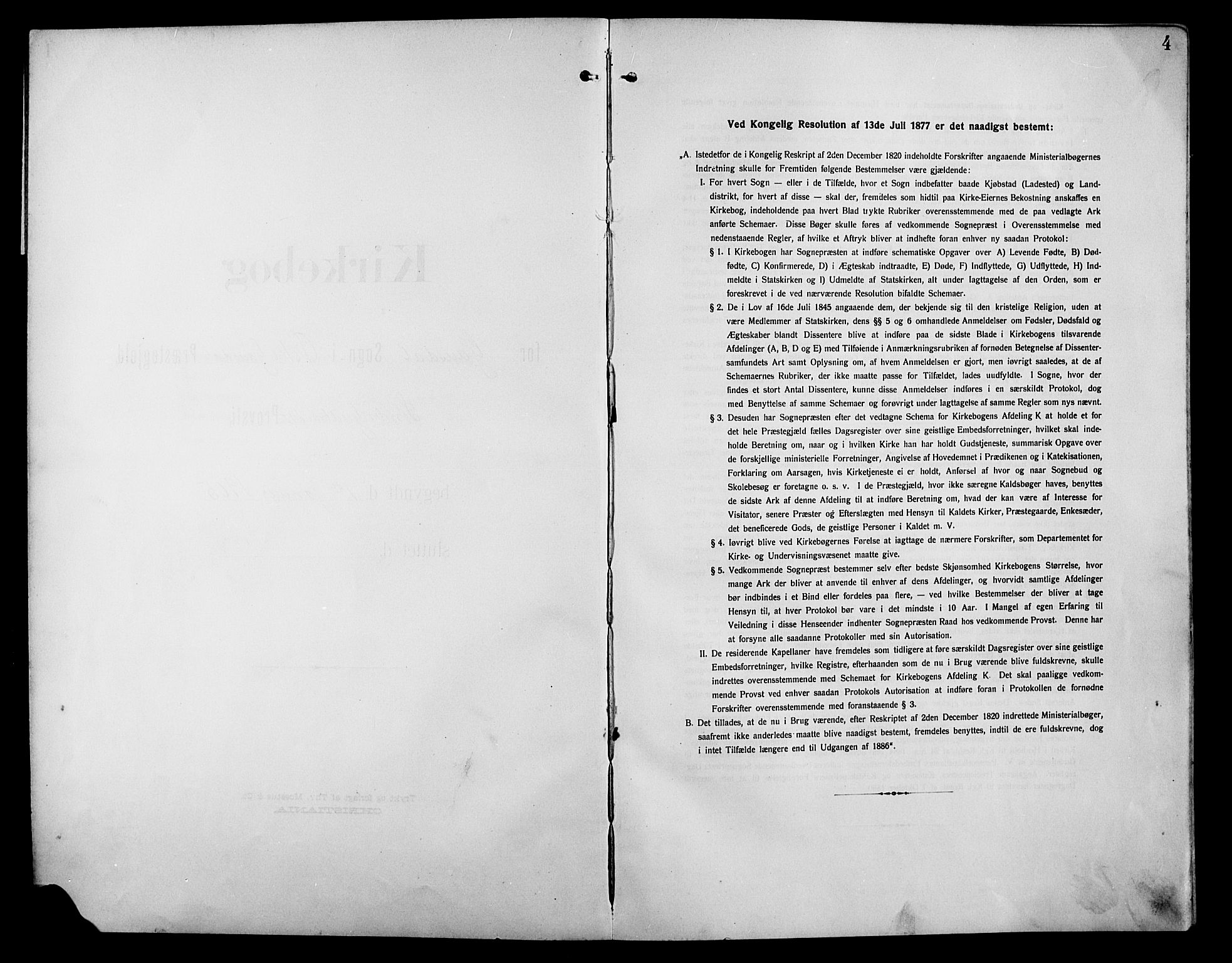 Østre Gausdal prestekontor, SAH/PREST-092/H/Ha/Hab/L0004: Parish register (copy) no. 4, 1905-1923, p. 4