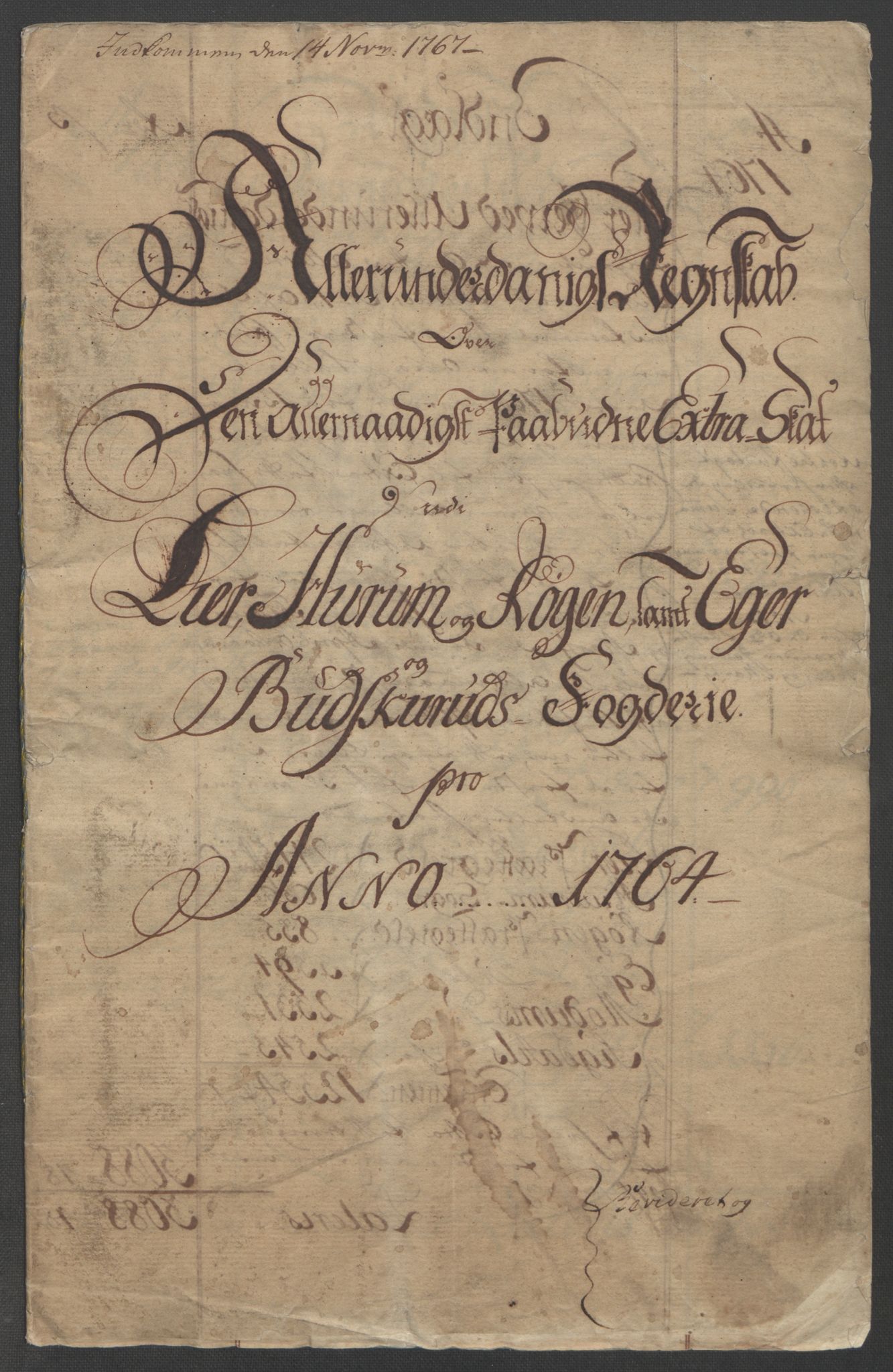 Rentekammeret inntil 1814, Reviderte regnskaper, Fogderegnskap, AV/RA-EA-4092/R31/L1833: Ekstraskatten Hurum, Røyken, Eiker, Lier og Buskerud, 1762-1764, p. 148