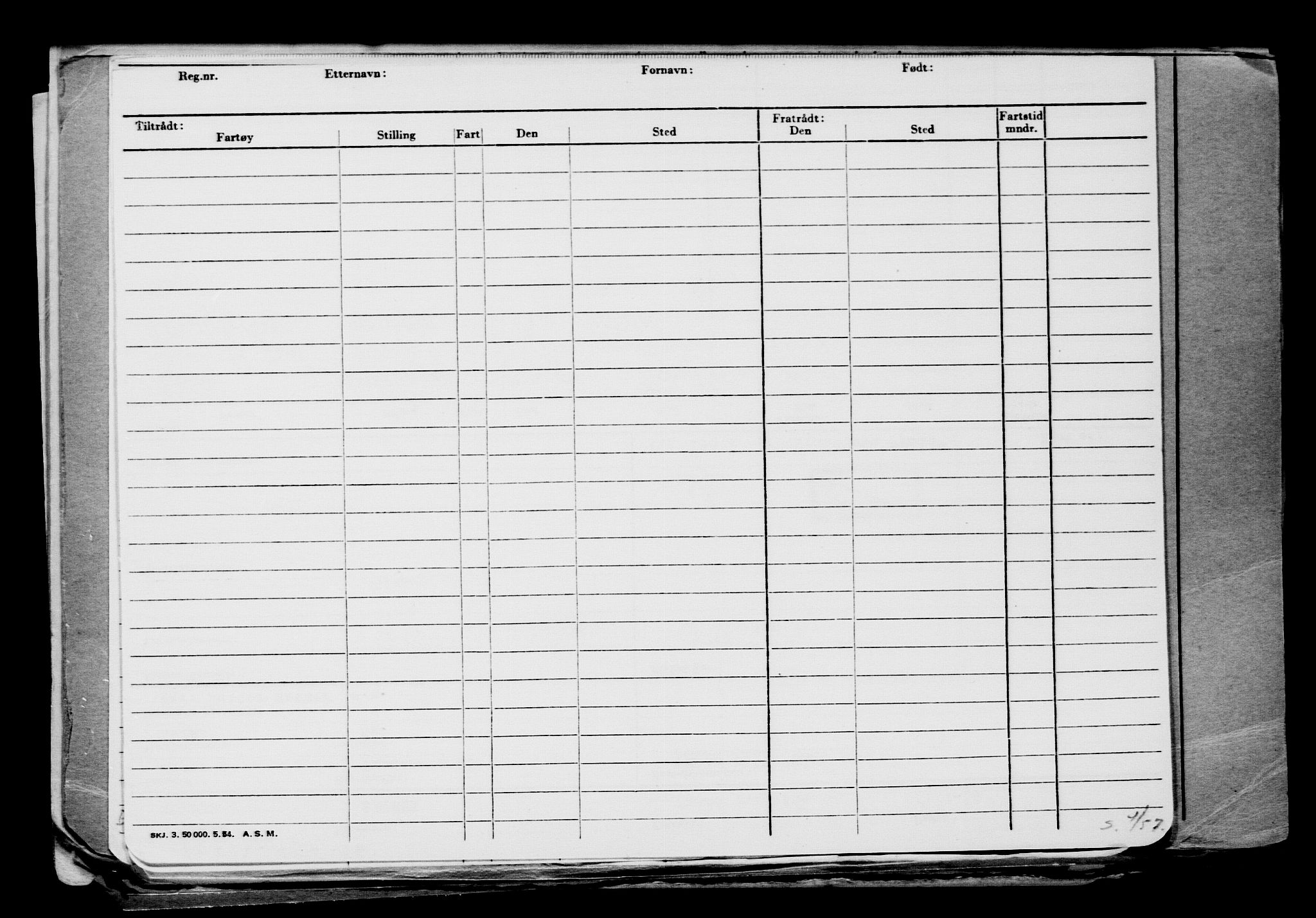 Direktoratet for sjømenn, AV/RA-S-3545/G/Gb/L0140: Hovedkort, 1916, p. 684