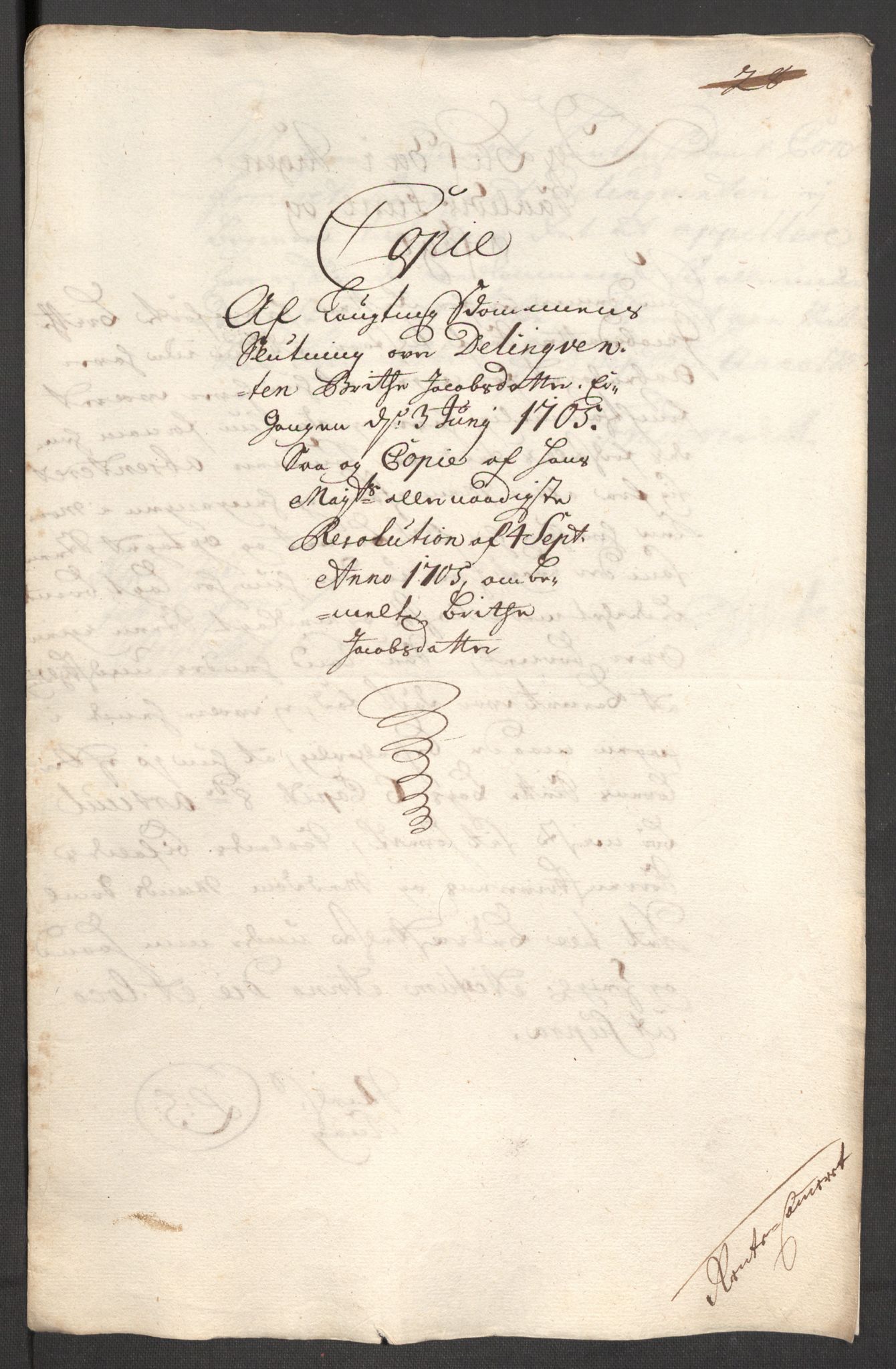 Rentekammeret inntil 1814, Reviderte regnskaper, Fogderegnskap, AV/RA-EA-4092/R51/L3187: Fogderegnskap Nordhordland og Voss, 1704-1705, p. 383