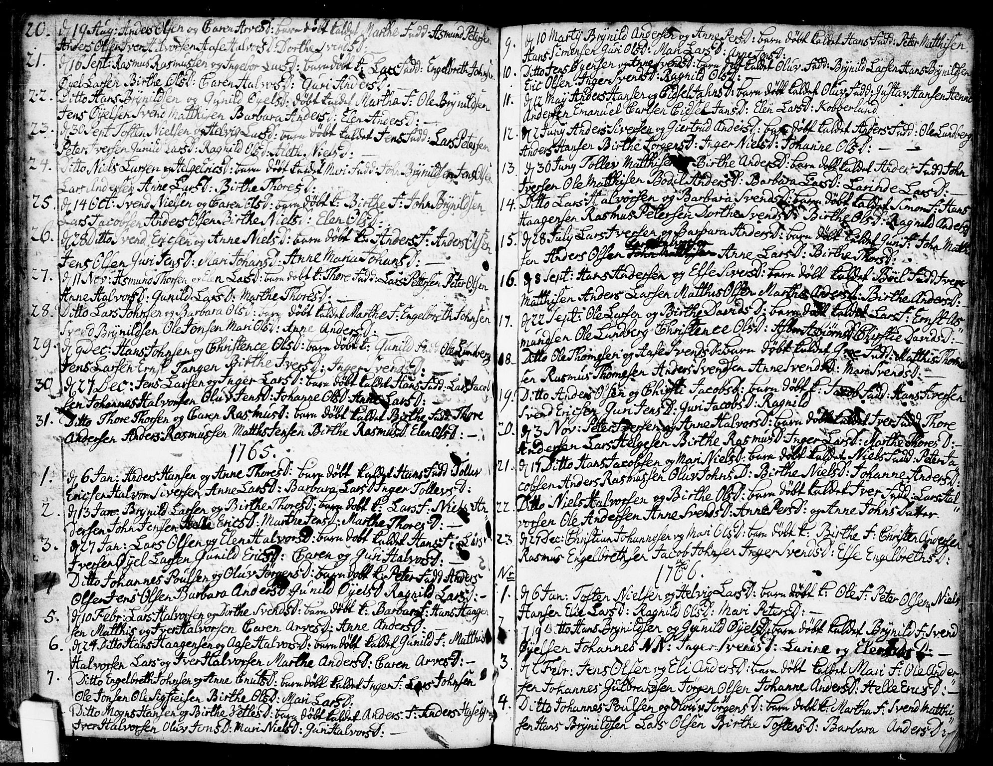 Idd prestekontor Kirkebøker, AV/SAO-A-10911/F/Fb/L0001: Parish register (official) no. II 1, 1720-1789, p. 28