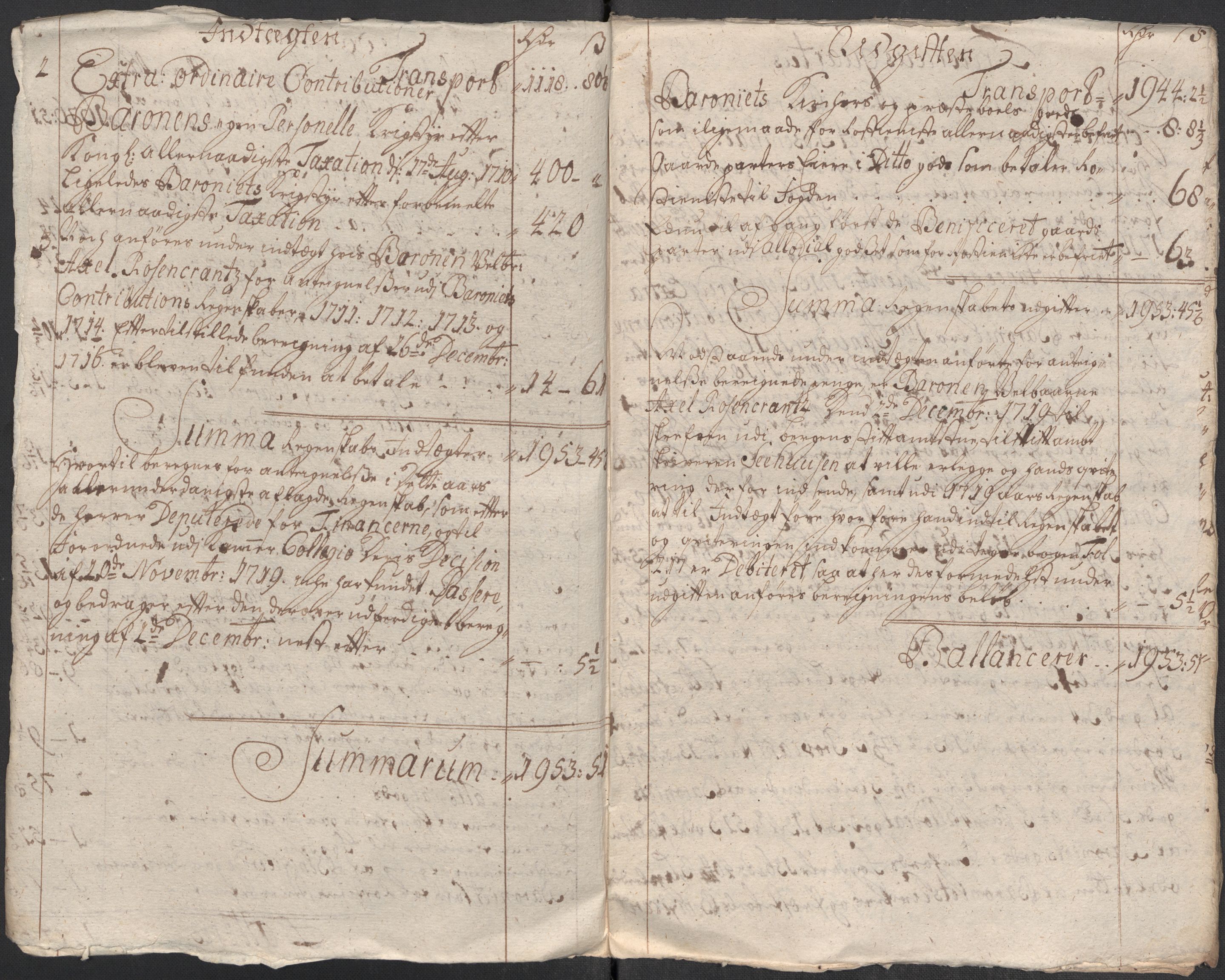 Rentekammeret inntil 1814, Reviderte regnskaper, Fogderegnskap, AV/RA-EA-4092/R49/L3139: Fogderegnskap Rosendal Baroni, 1715-1717, p. 120
