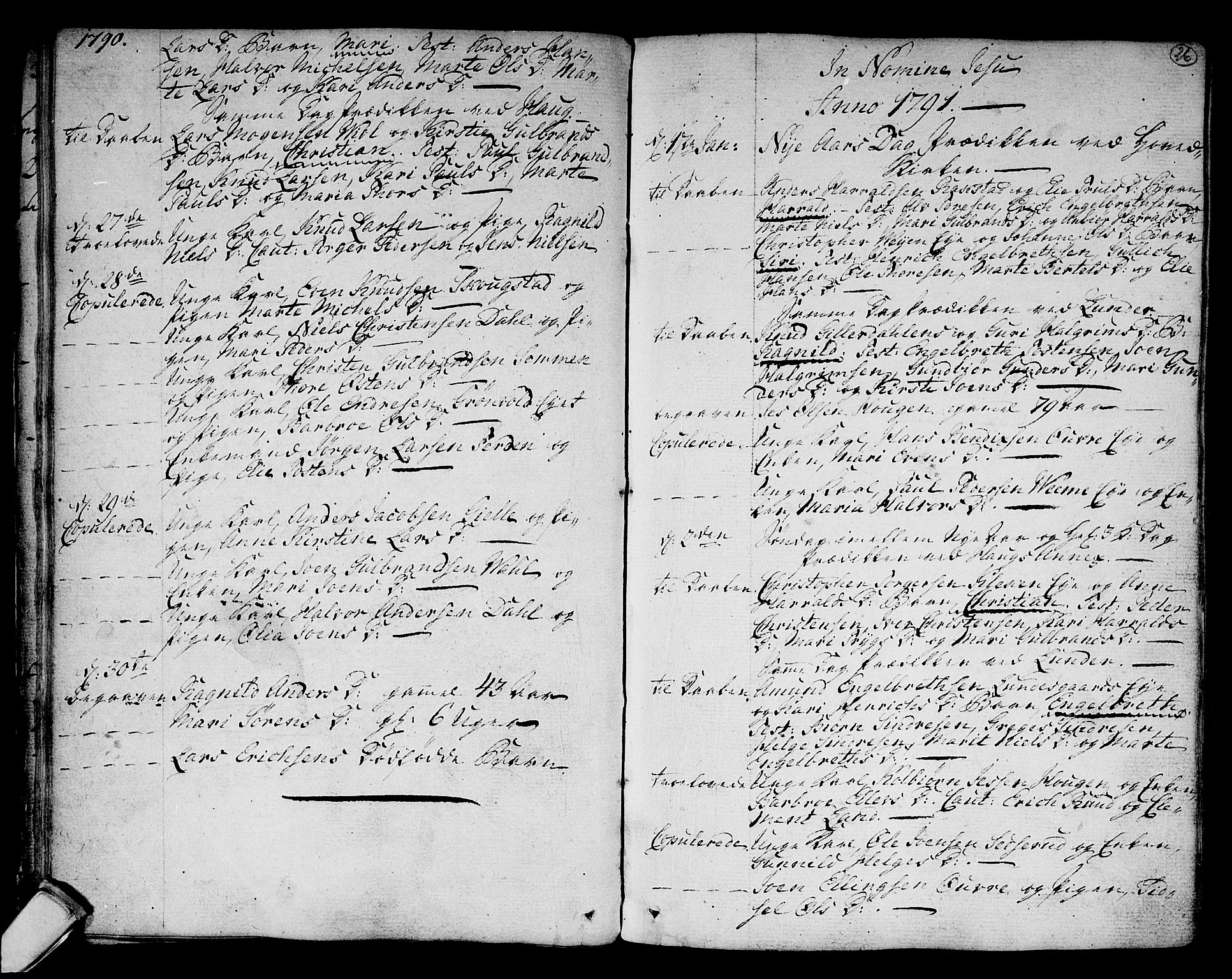 Norderhov kirkebøker, SAKO/A-237/F/Fa/L0006: Parish register (official) no. 6, 1789-1811, p. 26