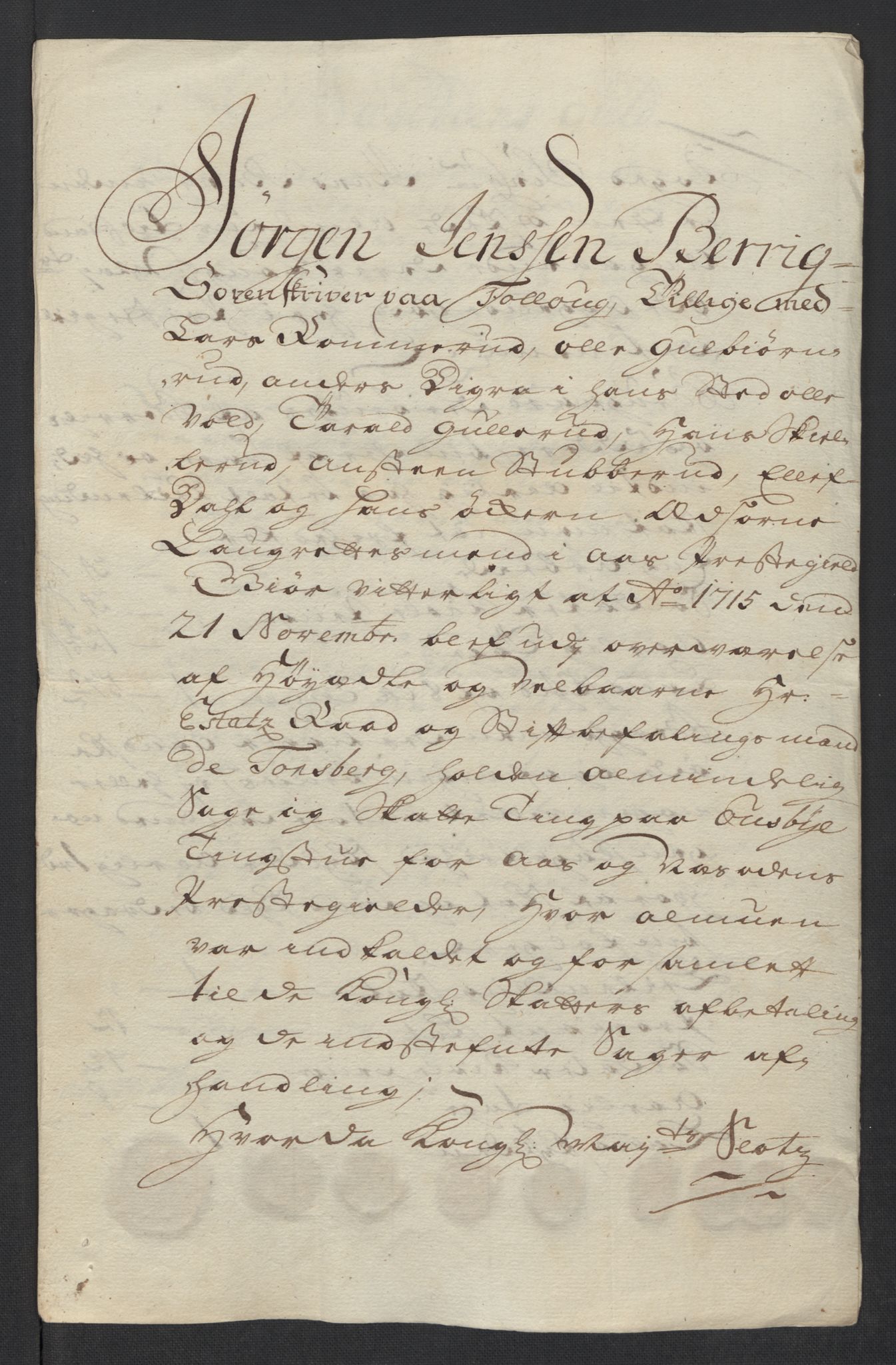 Rentekammeret inntil 1814, Reviderte regnskaper, Fogderegnskap, AV/RA-EA-4092/R10/L0453: Fogderegnskap Aker og Follo, 1715, p. 267