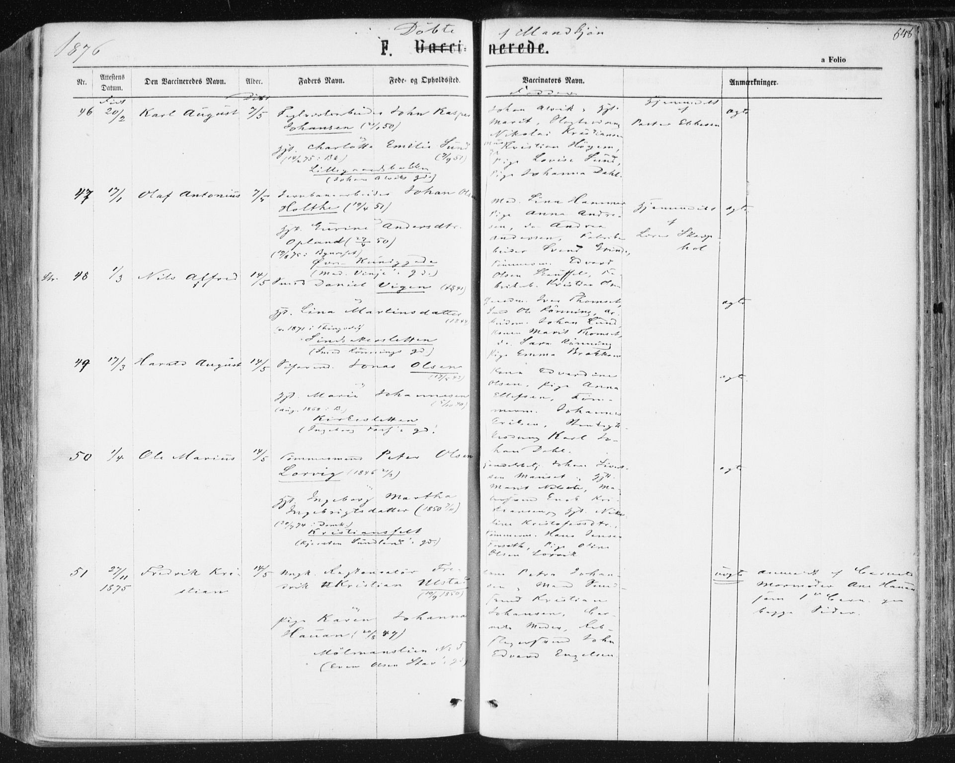 Ministerialprotokoller, klokkerbøker og fødselsregistre - Sør-Trøndelag, AV/SAT-A-1456/604/L0186: Parish register (official) no. 604A07, 1866-1877, p. 648