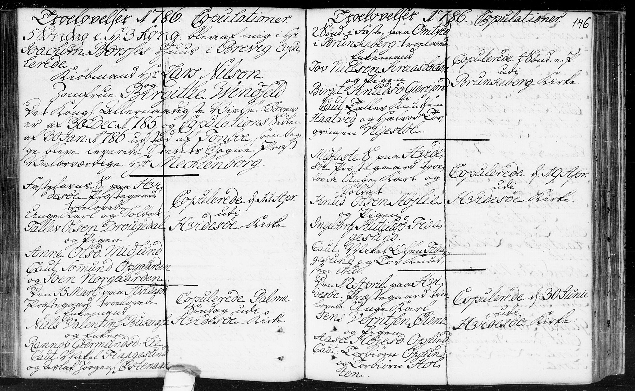 Kviteseid kirkebøker, SAKO/A-276/F/Fa/L0002: Parish register (official) no. I 2, 1773-1786, p. 146