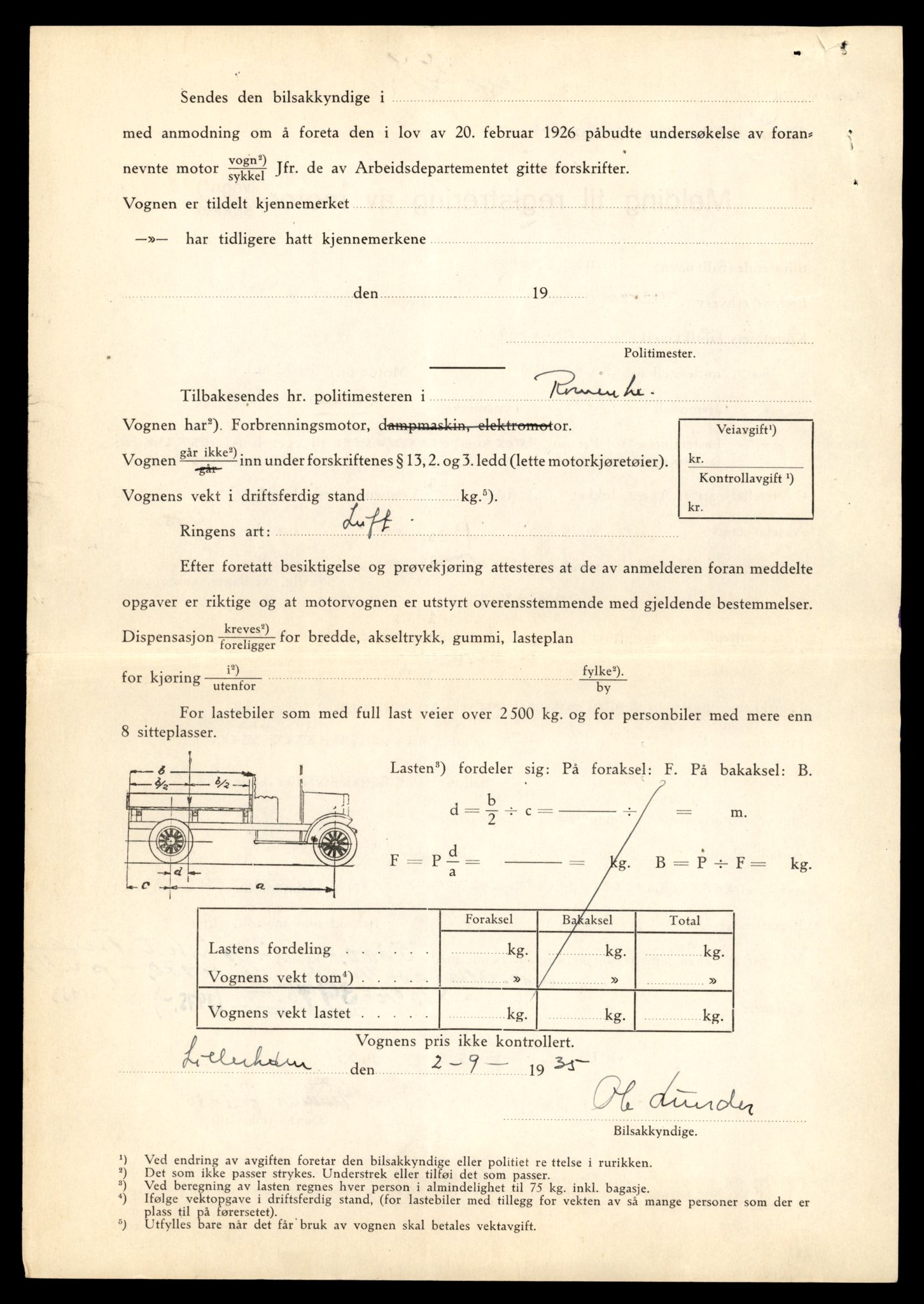 Møre og Romsdal vegkontor - Ålesund trafikkstasjon, AV/SAT-A-4099/F/Fe/L0003: Registreringskort for kjøretøy T 232 - T 340, 1927-1998, p. 1884