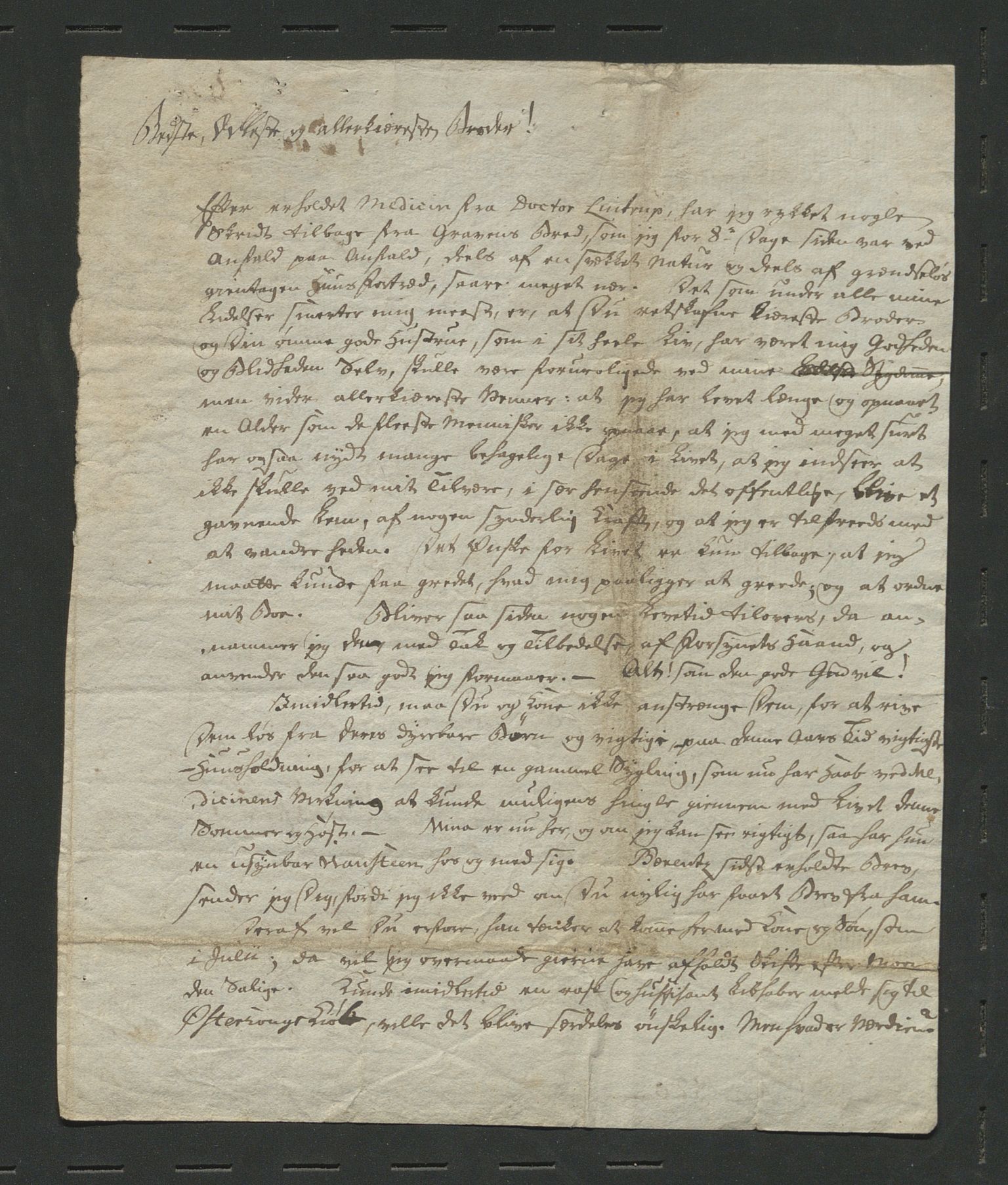 Åker i Vang, Hedmark, og familien Todderud, AV/SAH-ARK-010/E/Ea/L0002: Korrespondanse ordnet kronologisk, 1773-1837, p. 238