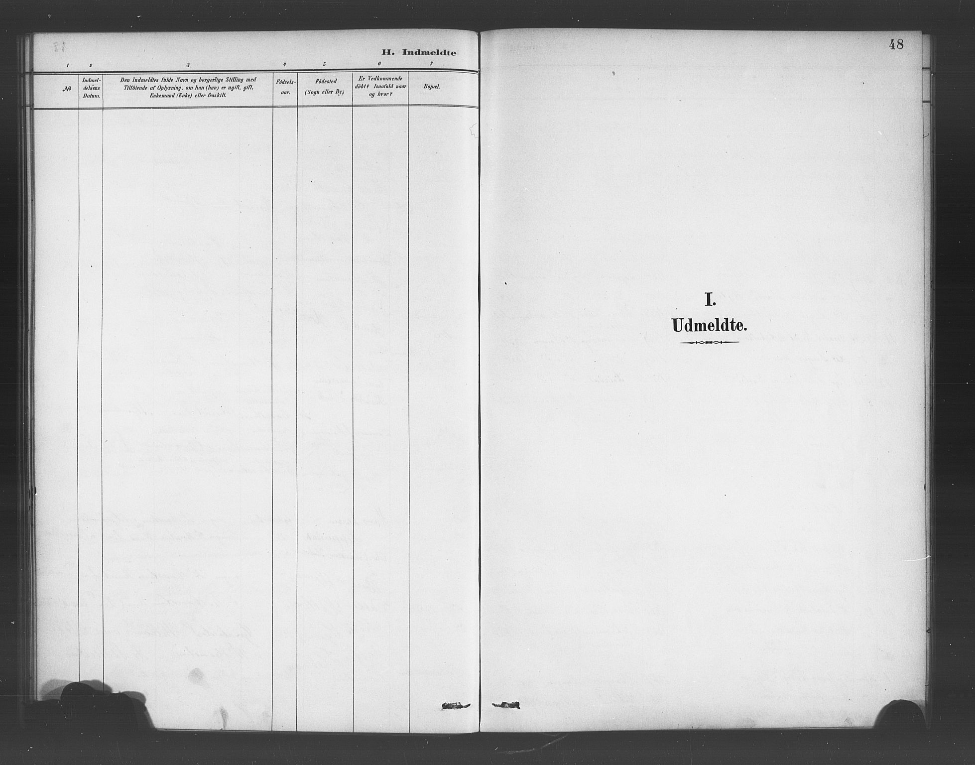 Voss sokneprestembete, AV/SAB-A-79001/H/Haa: Parish register (official) no. E 1, 1887-1928, p. 48