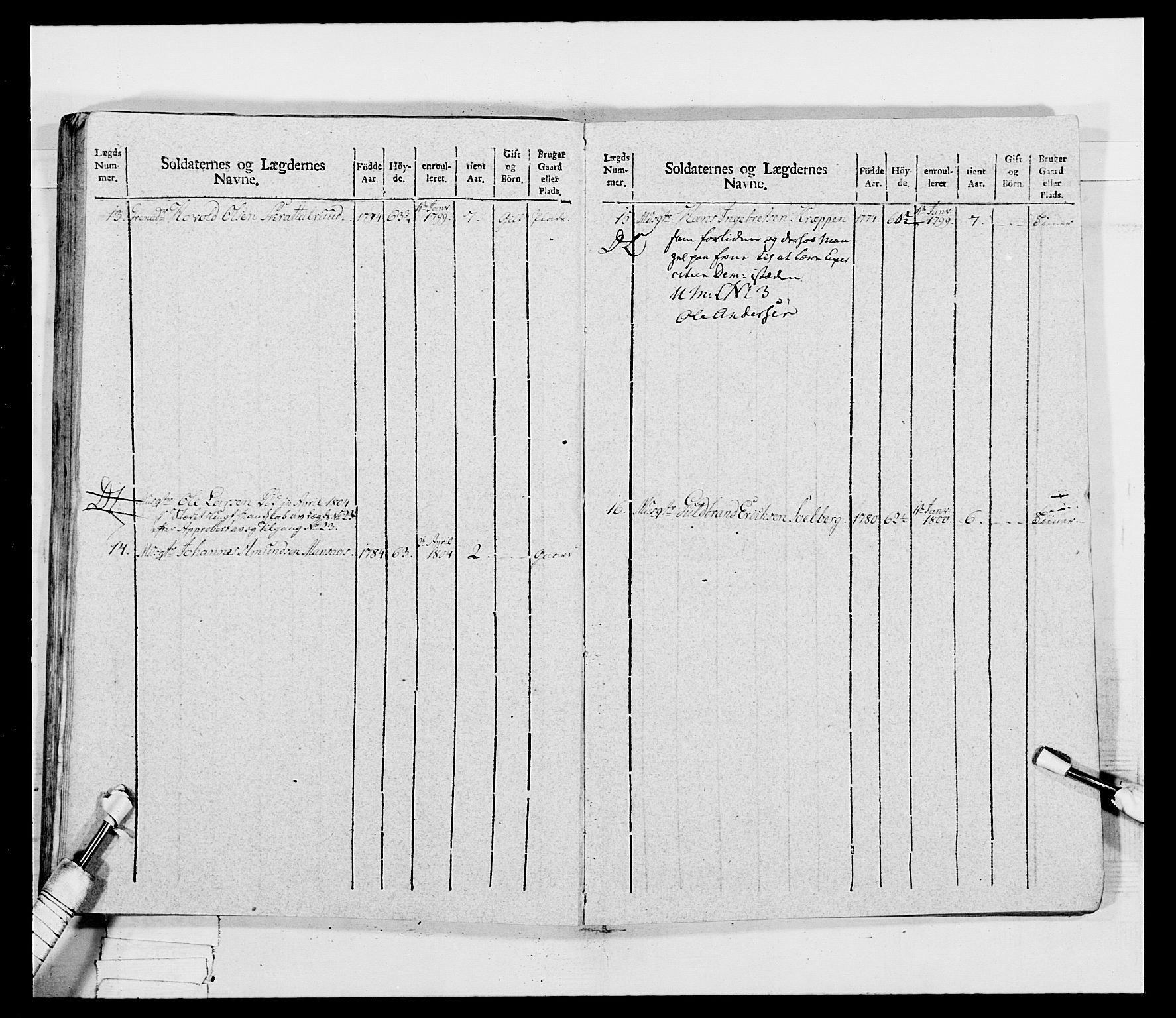 Generalitets- og kommissariatskollegiet, Det kongelige norske kommissariatskollegium, AV/RA-EA-5420/E/Eh/L0032b: Nordafjelske gevorbne infanteriregiment, 1806, p. 575