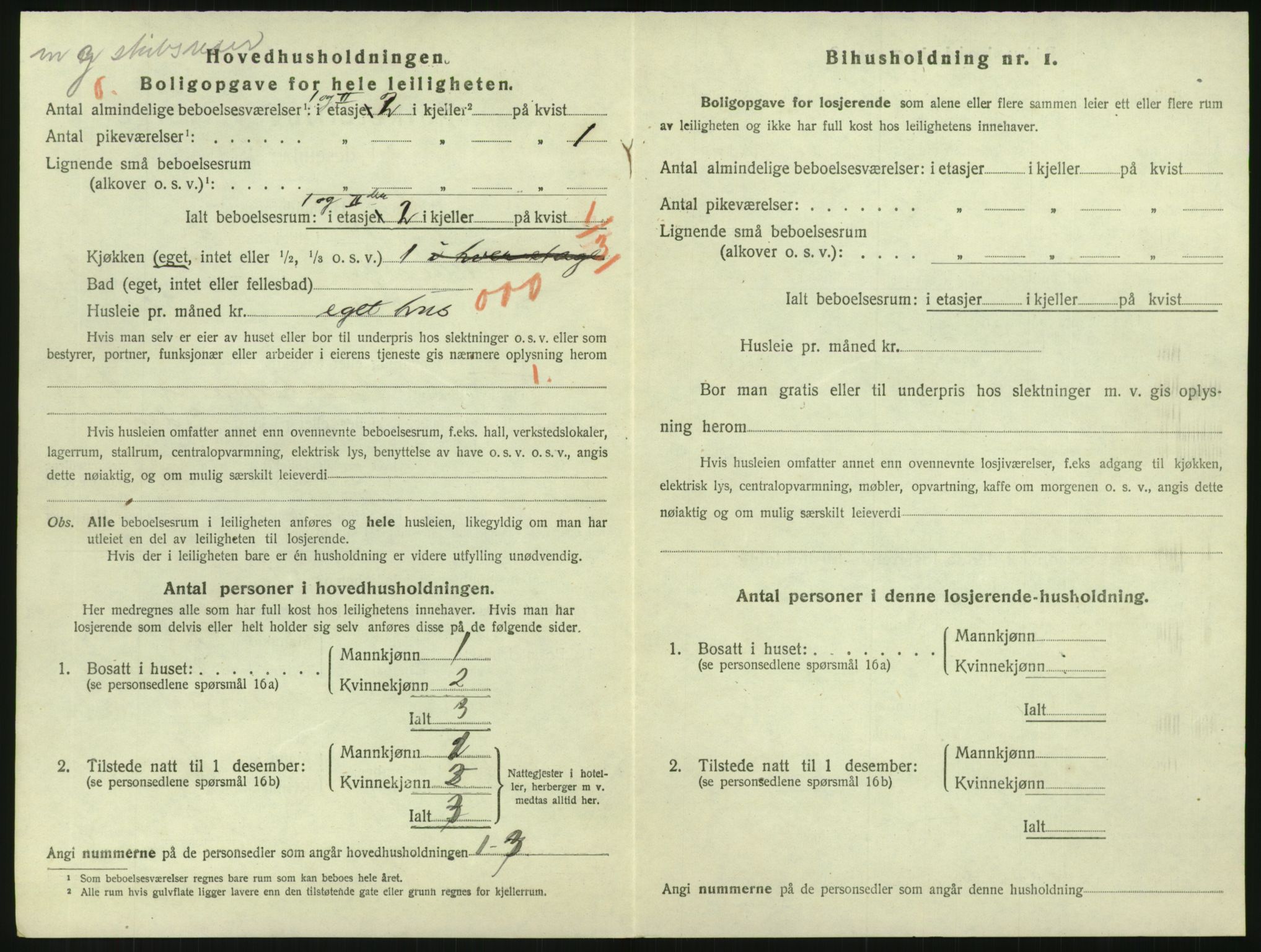 SAK, 1920 census for Grimstad, 1920, p. 1676