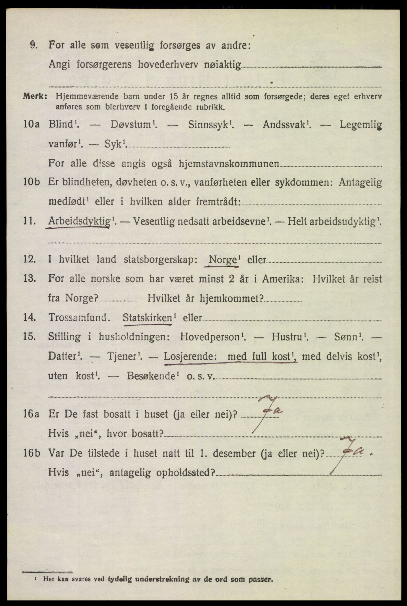 SAH, 1920 census for Stor-Elvdal, 1920, p. 3829