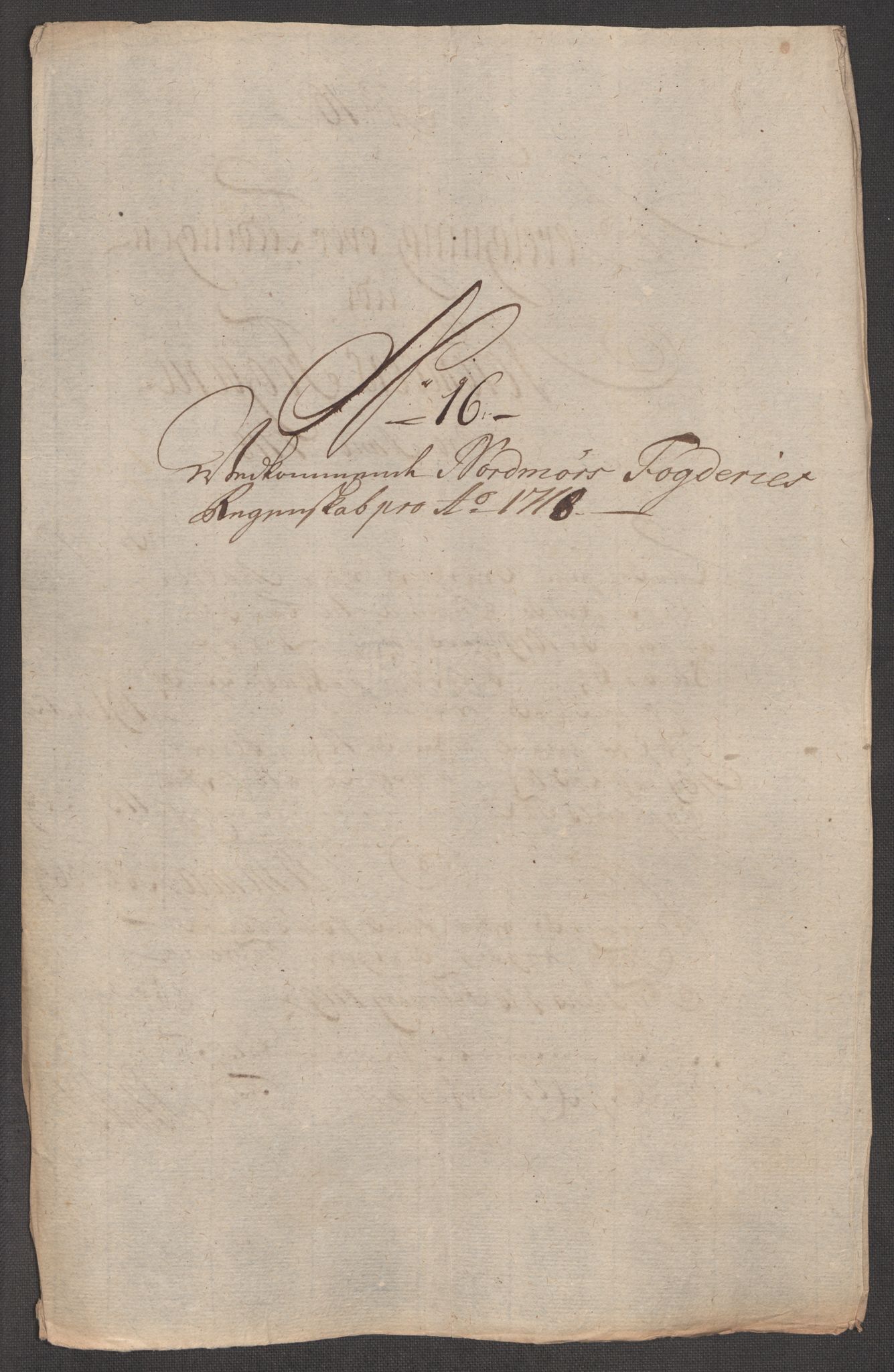 Rentekammeret inntil 1814, Reviderte regnskaper, Fogderegnskap, RA/EA-4092/R56/L3751: Fogderegnskap Nordmøre, 1718, p. 163